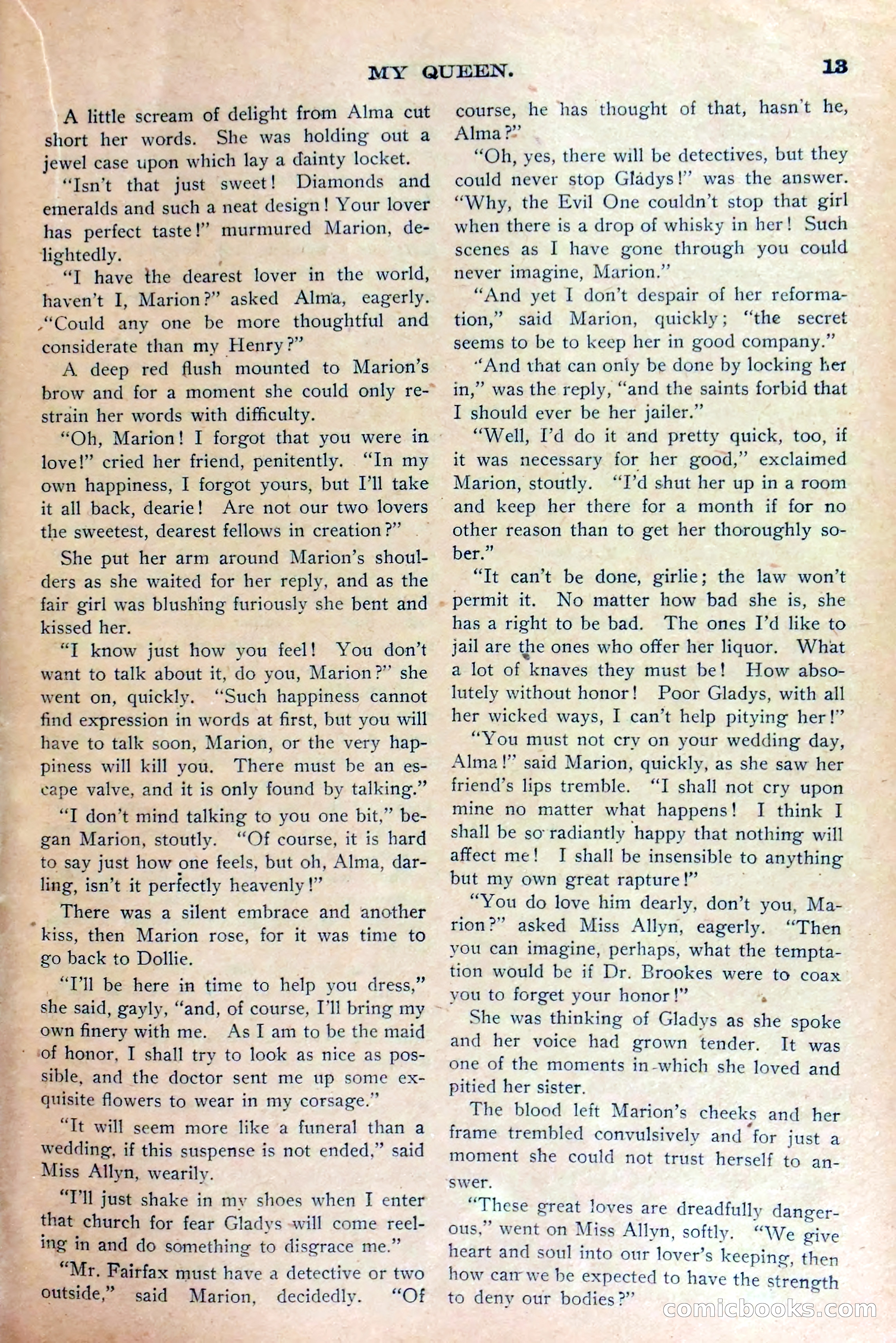 An Interrupted Wedding, or Marion Marlowe as Maid of Honor — page 16 of 38