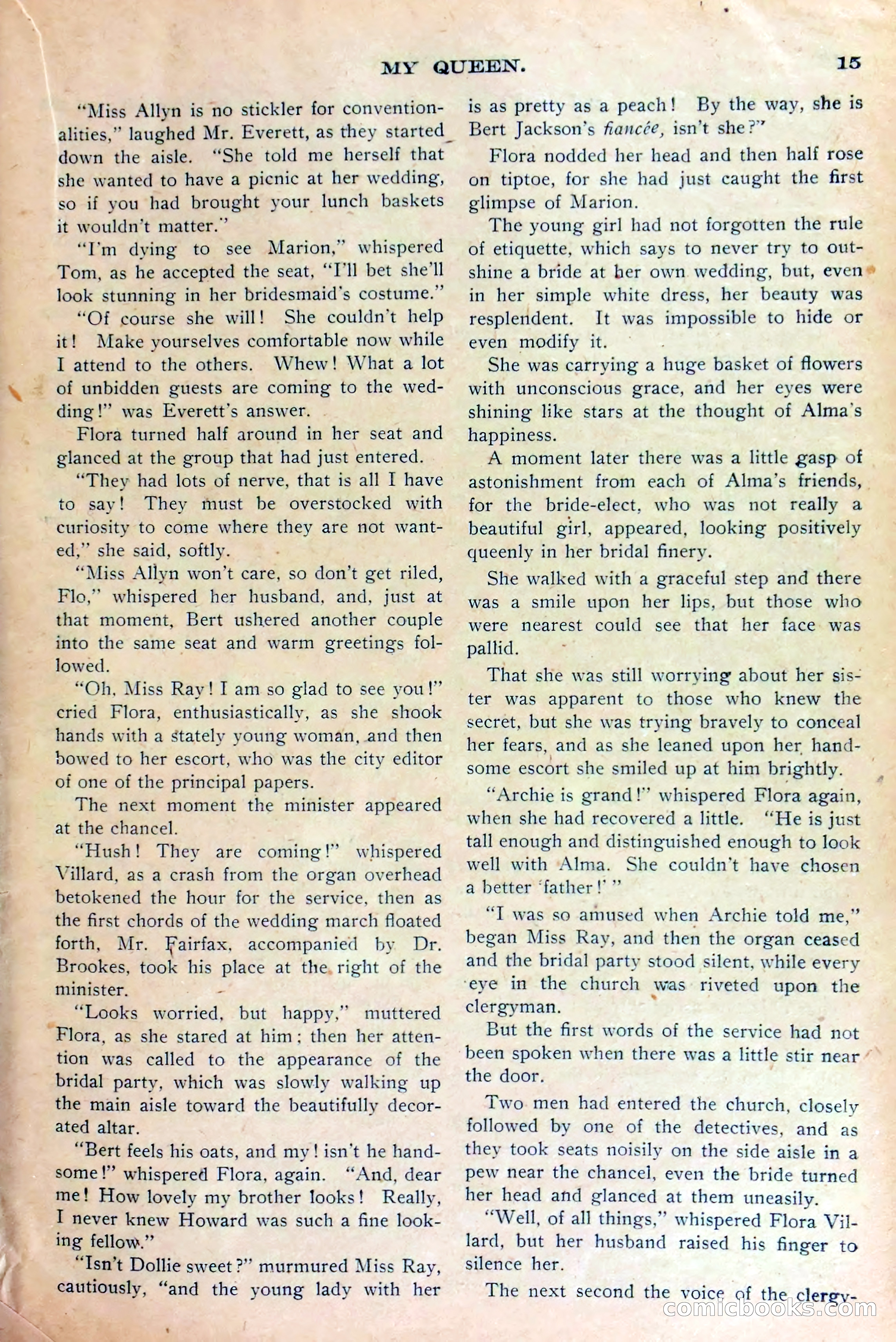 An Interrupted Wedding, or Marion Marlowe as Maid of Honor — page 18 of 38