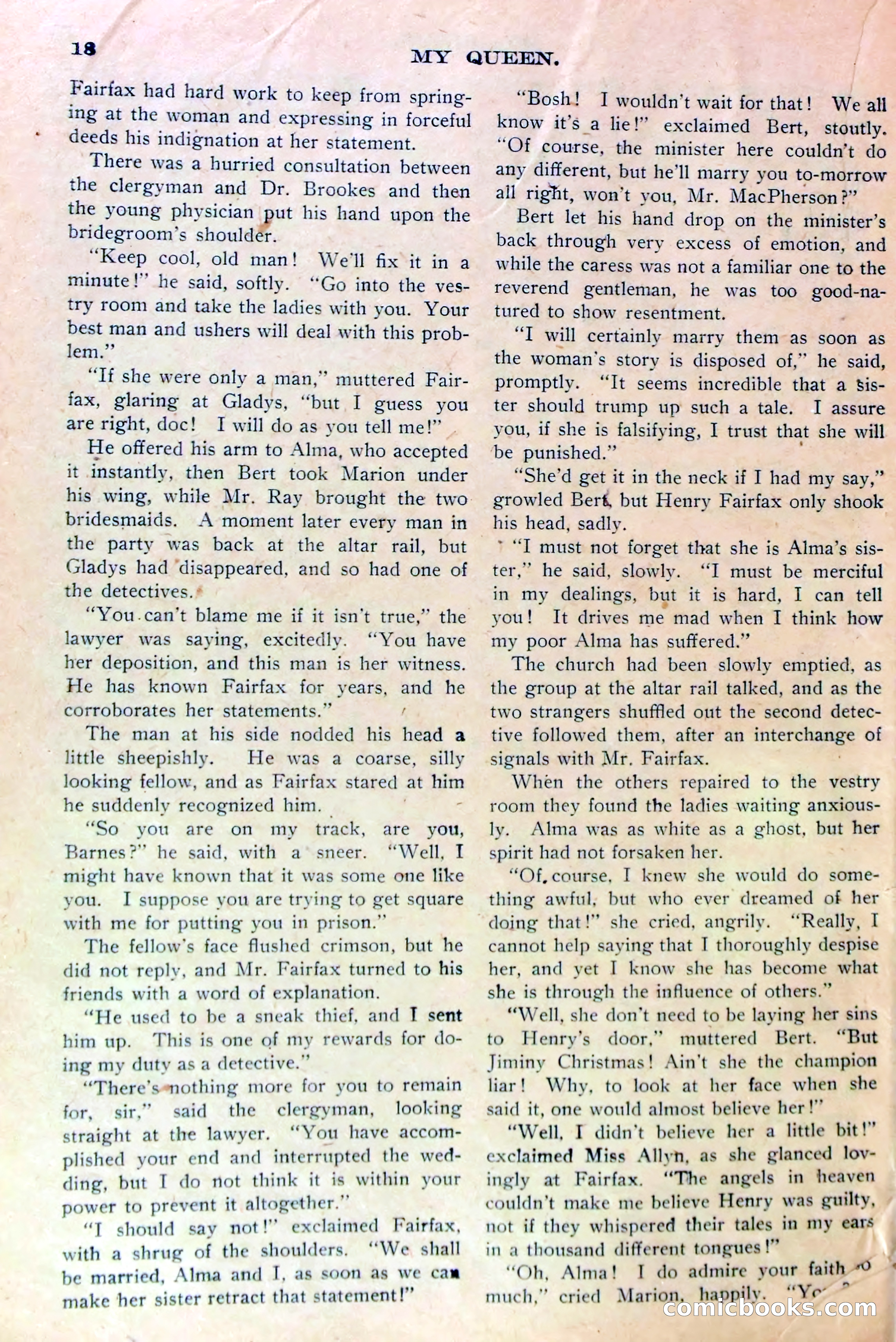 An Interrupted Wedding, or Marion Marlowe as Maid of Honor — page 21 of 38
