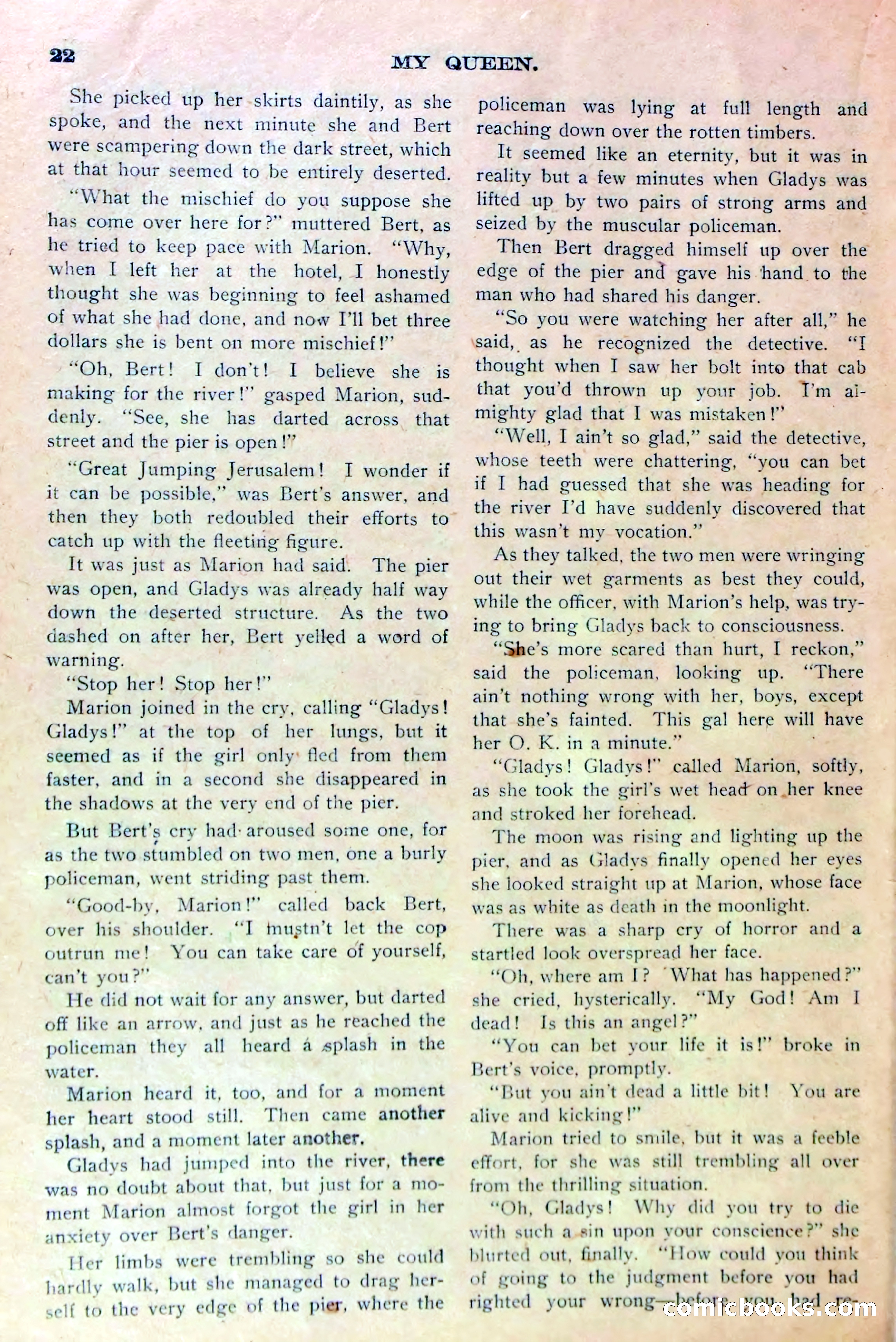An Interrupted Wedding, or Marion Marlowe as Maid of Honor — page 25 of 38