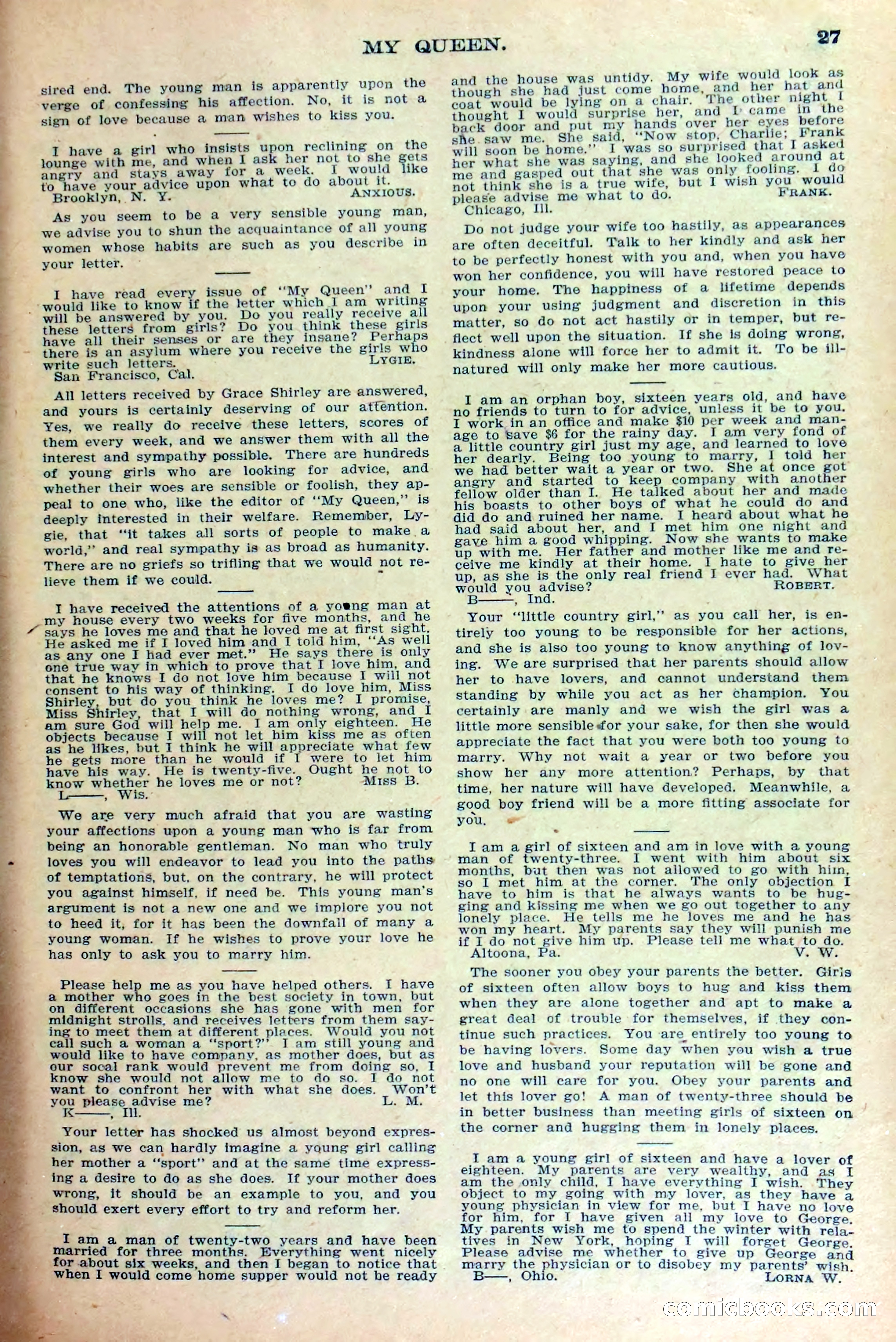 An Interrupted Wedding, or Marion Marlowe as Maid of Honor — page 30 of 38