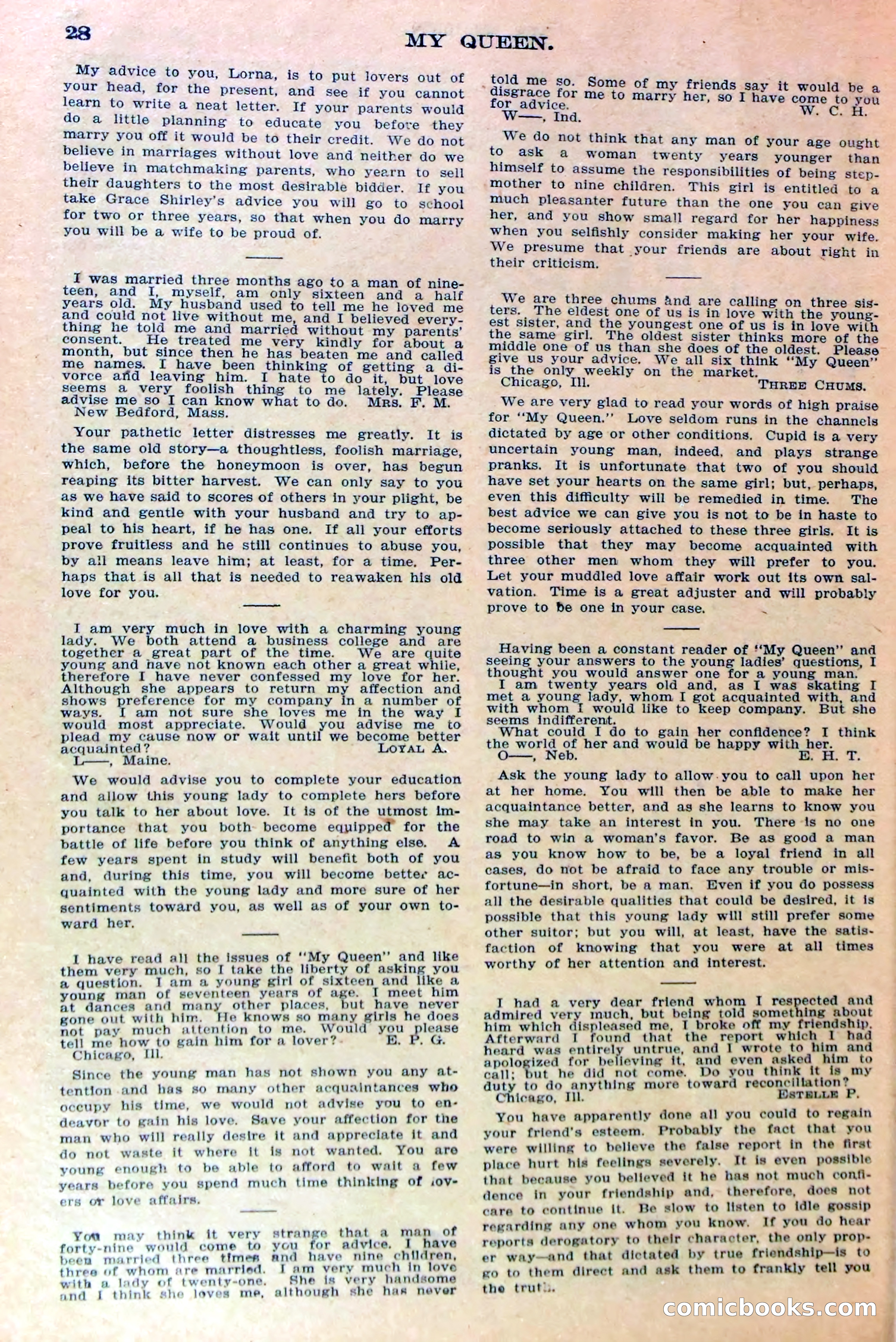 An Interrupted Wedding, or Marion Marlowe as Maid of Honor — page 31 of 38