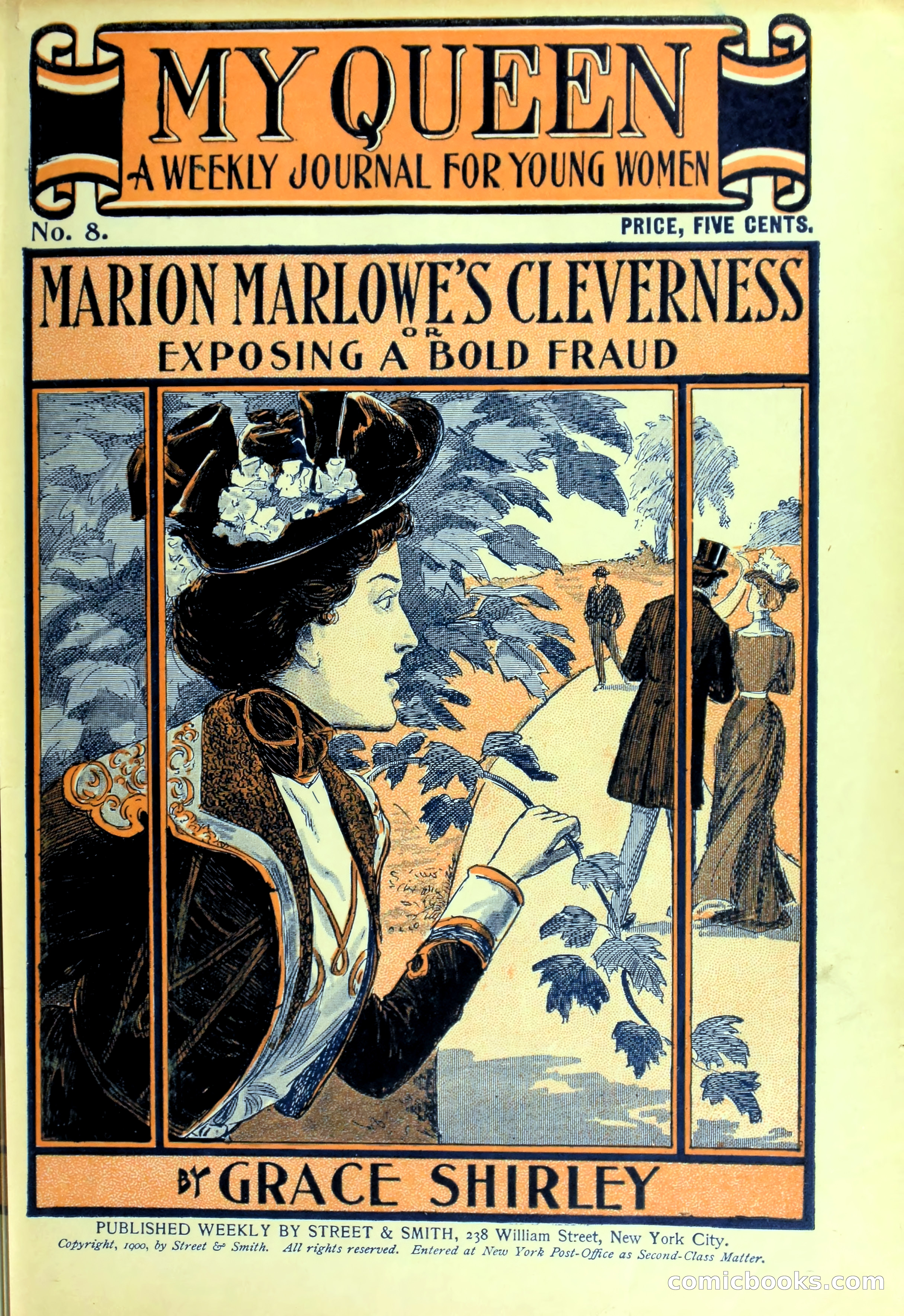 Marion Marlowe's Cleverness, or, Exposing a Bold Fraud — page 1 of 38
