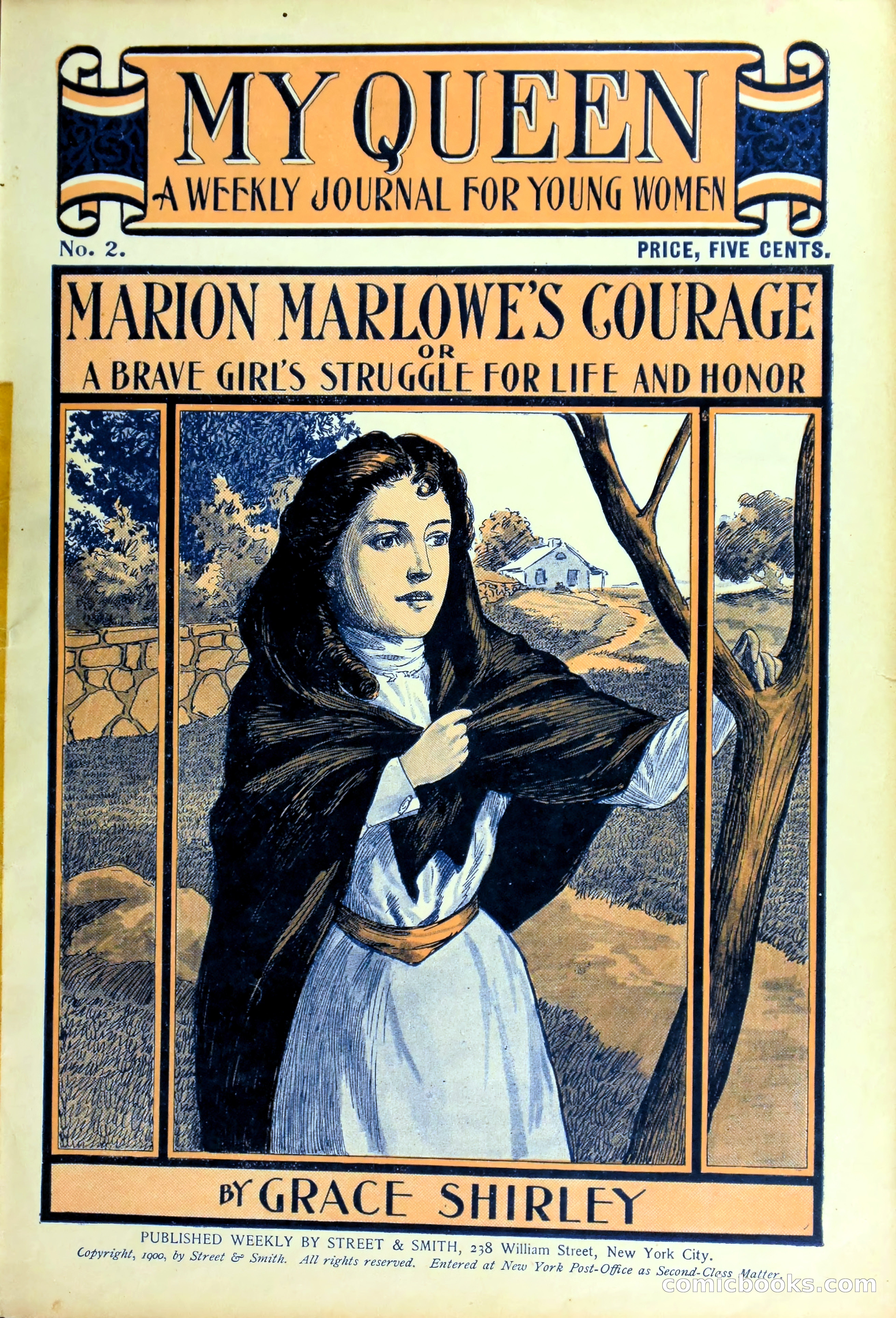 Marion Marlowe's Courage: A Brave Girl's Struggle for Life and Honor — page 1 of 38