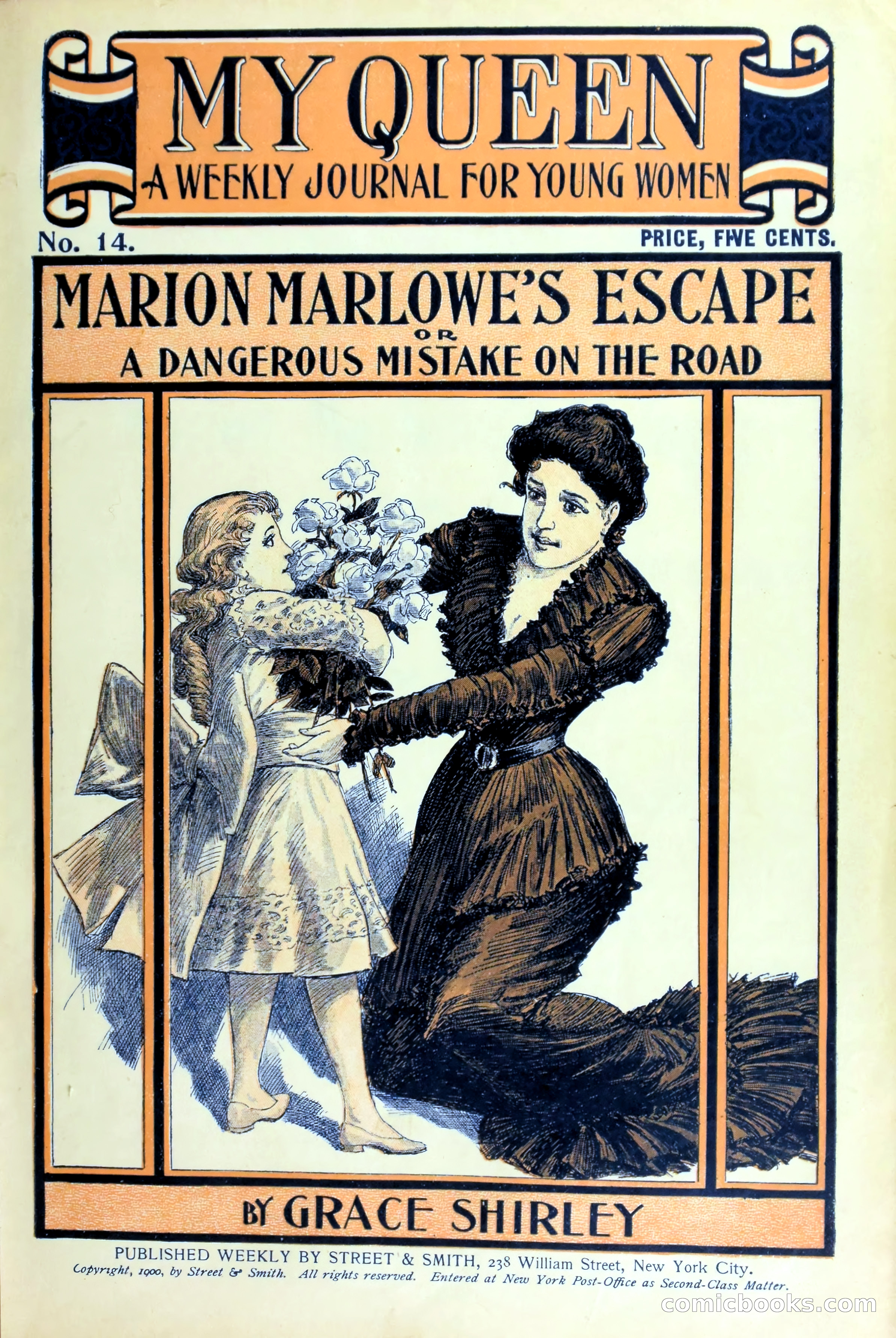 Marion Marlowe's Escape, or, A Dangerous Mistake on the Road — page 1 of 38