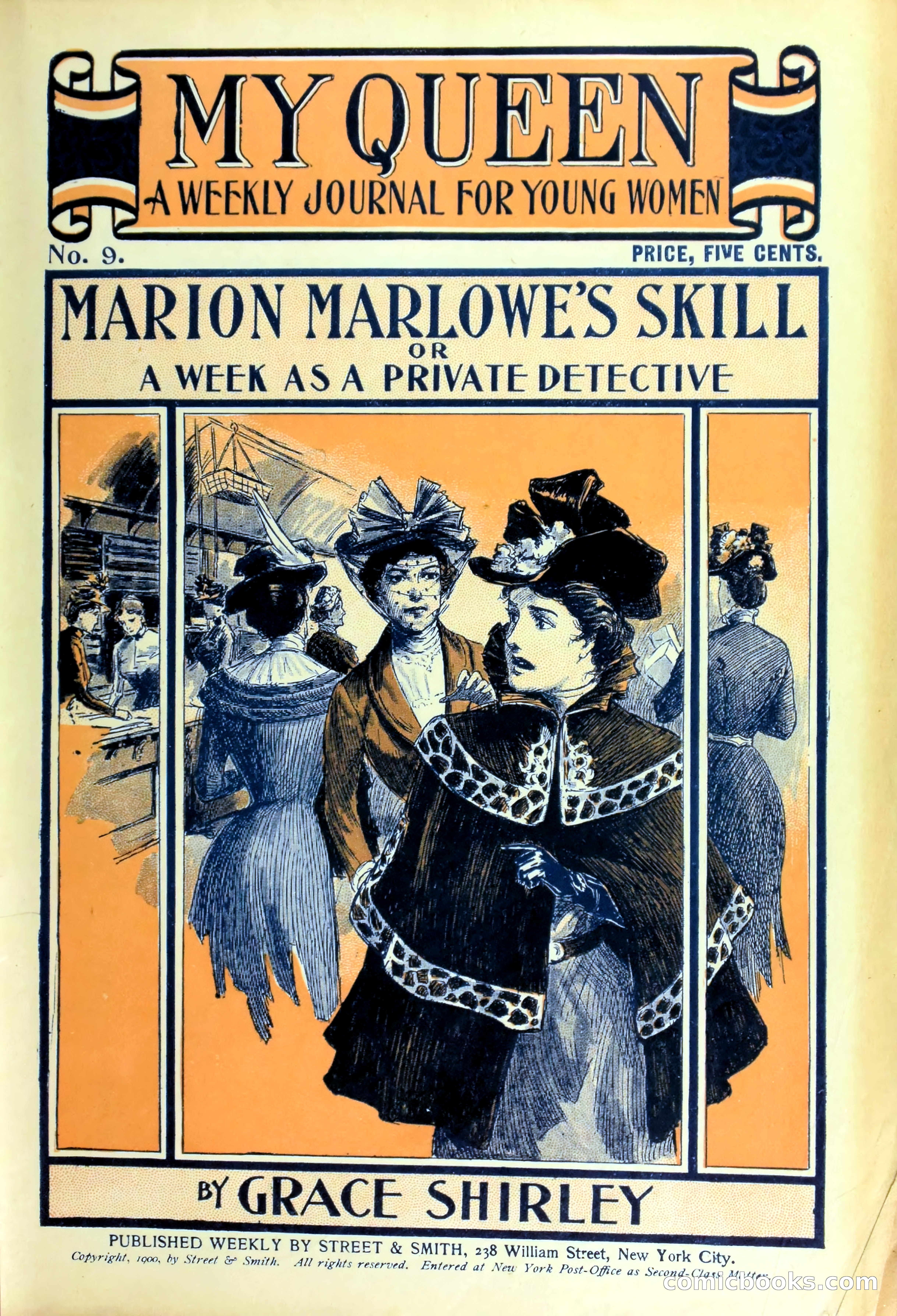 Marion Marlowe's Skill, or, A Week as a Private Detective — page 1 of 38