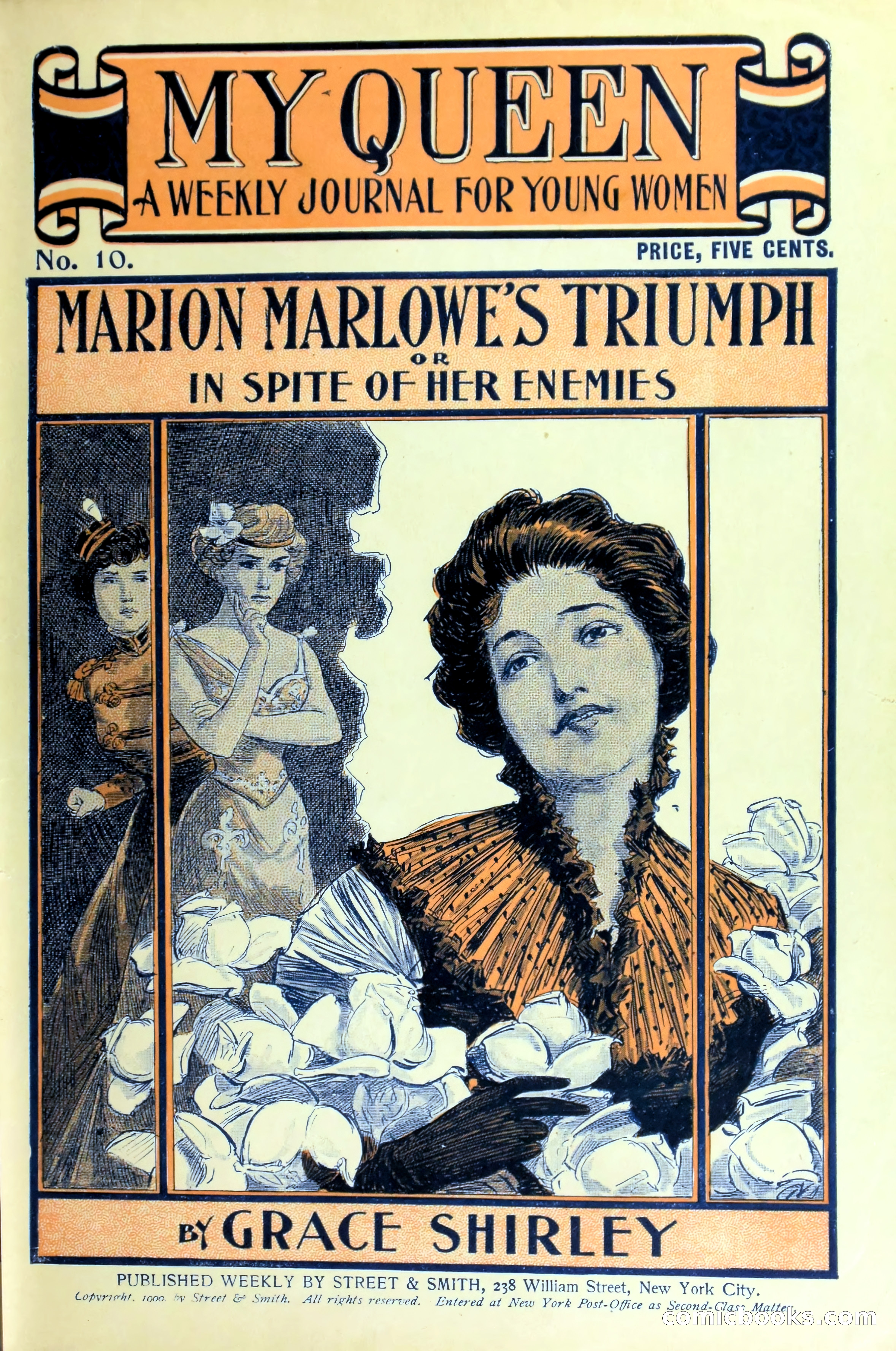 Marion Marlowe's Triumph, or, In Spite of Her Enemies — page 1 of 36