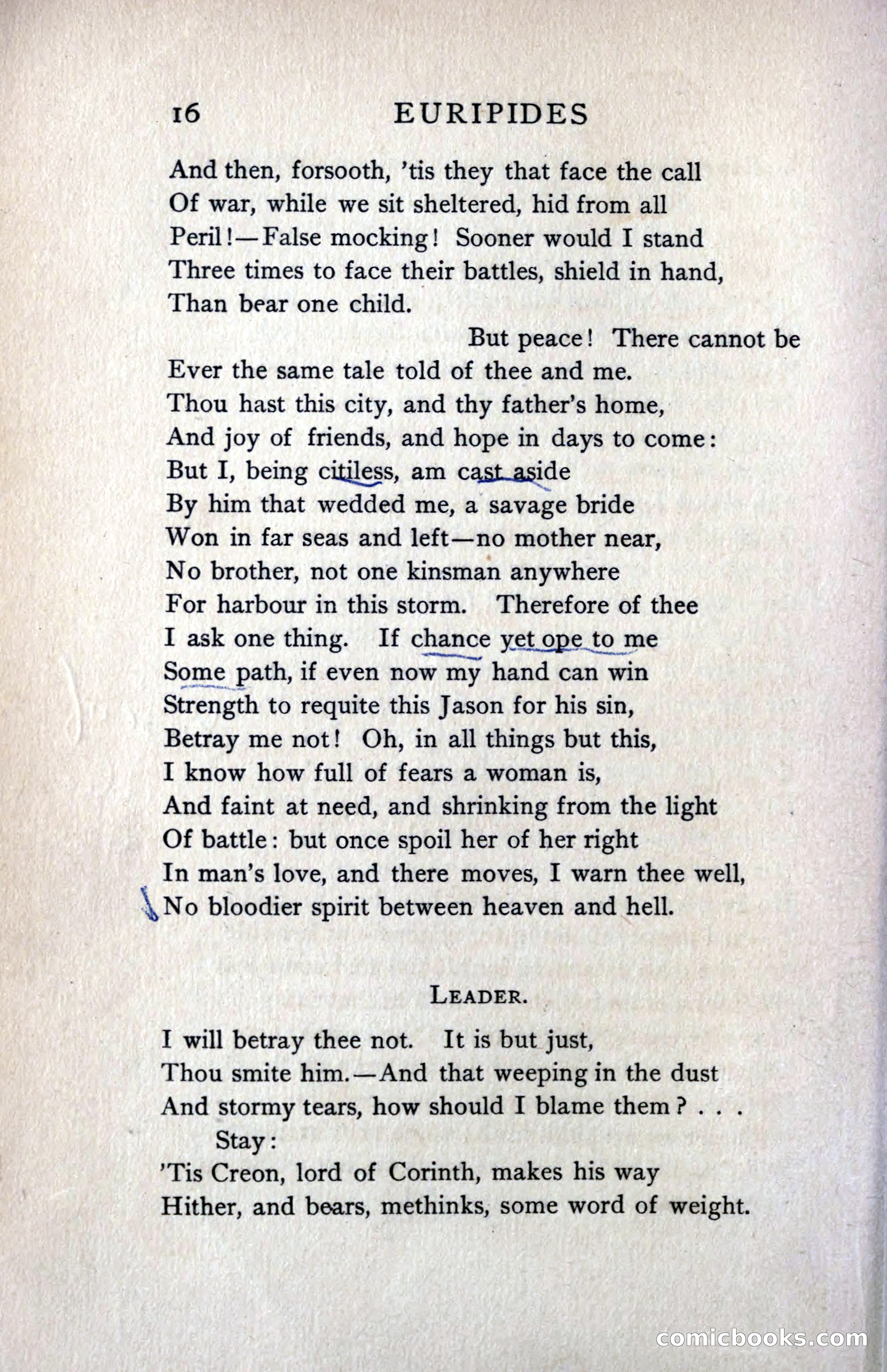 The Medea — page 32: Penny Dreadfuls, 1912