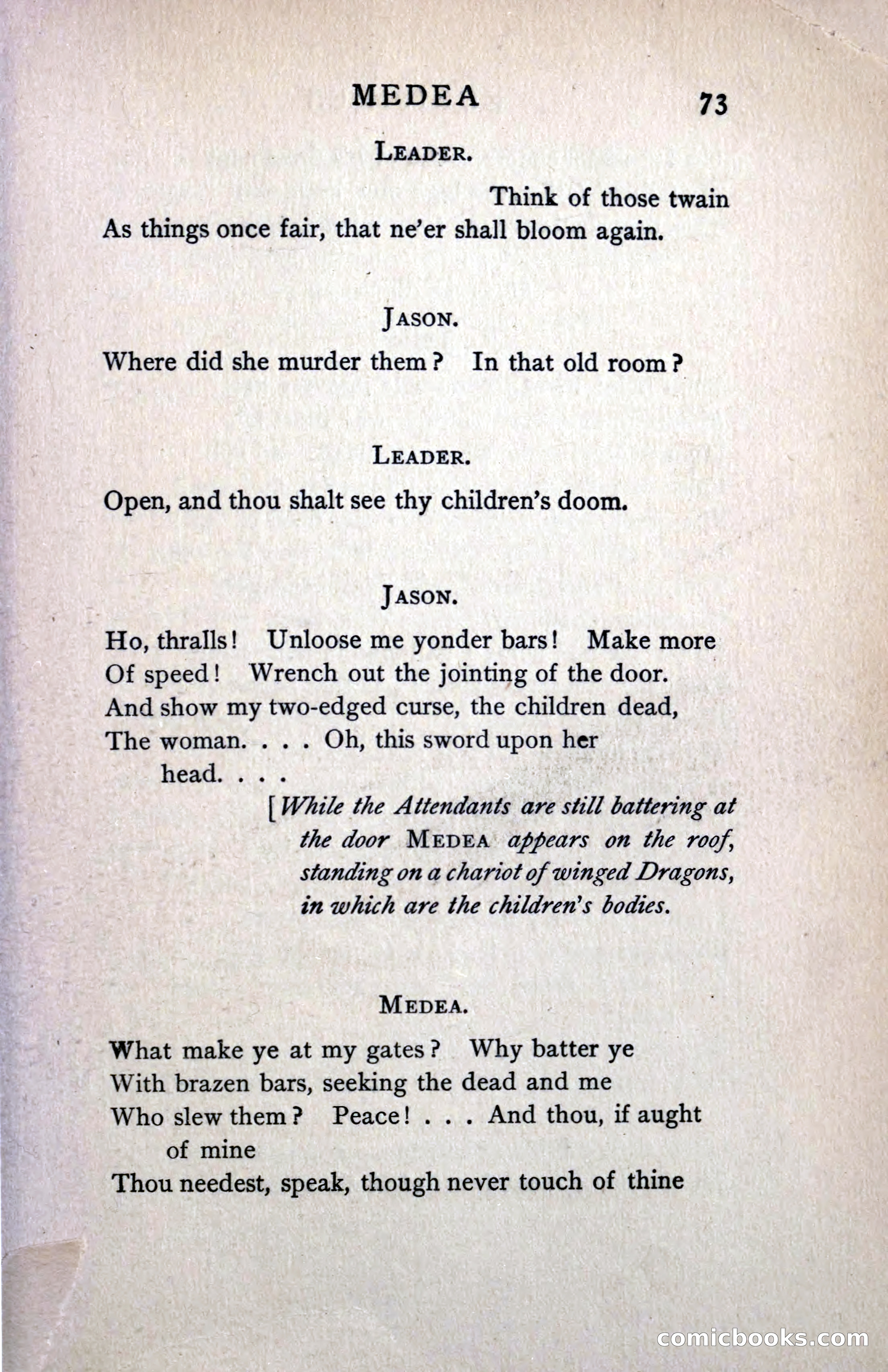 The Medea — page 89: Penny Dreadfuls, 1912