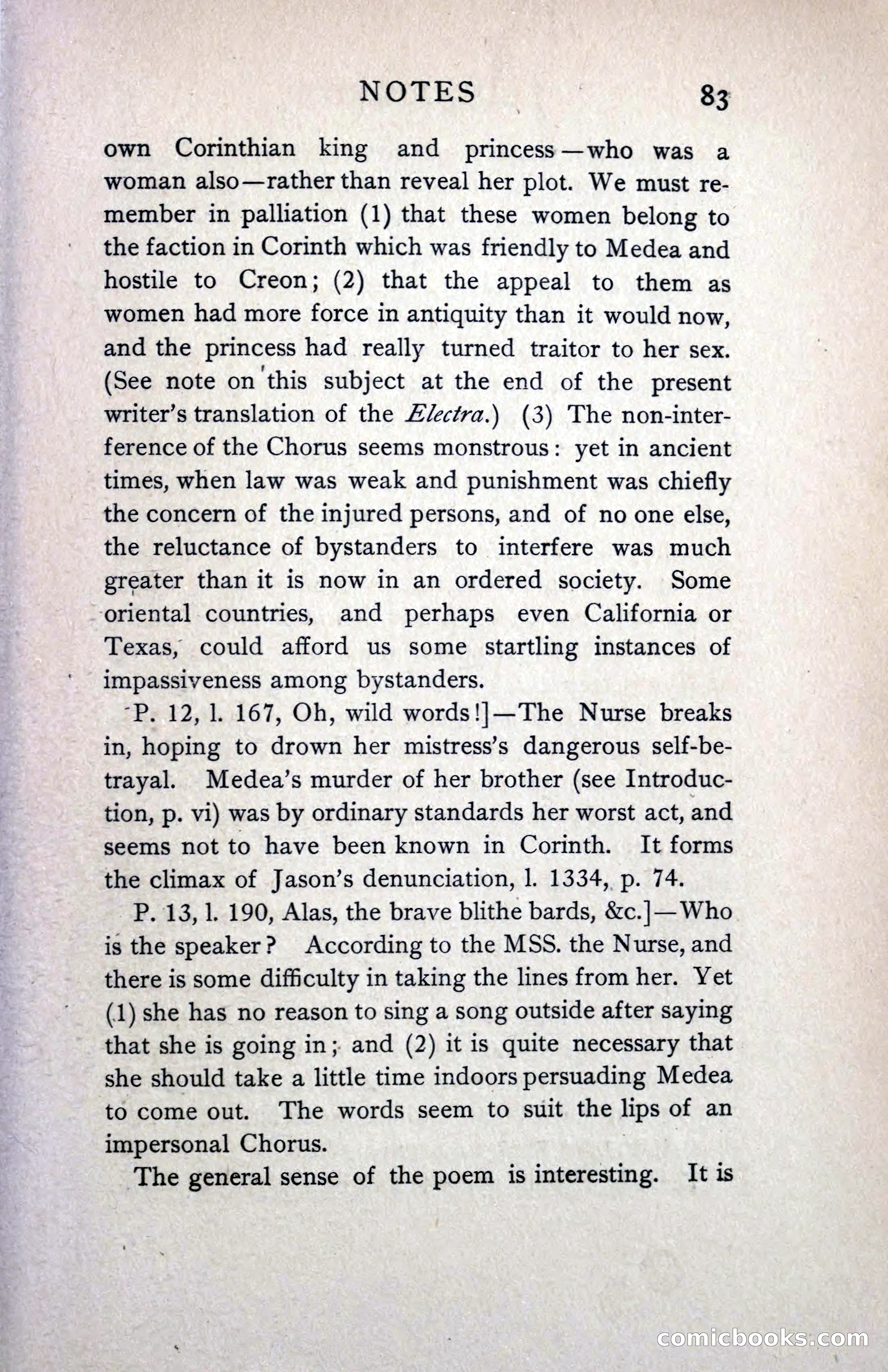 The Medea — page 99: Penny Dreadfuls, 1912