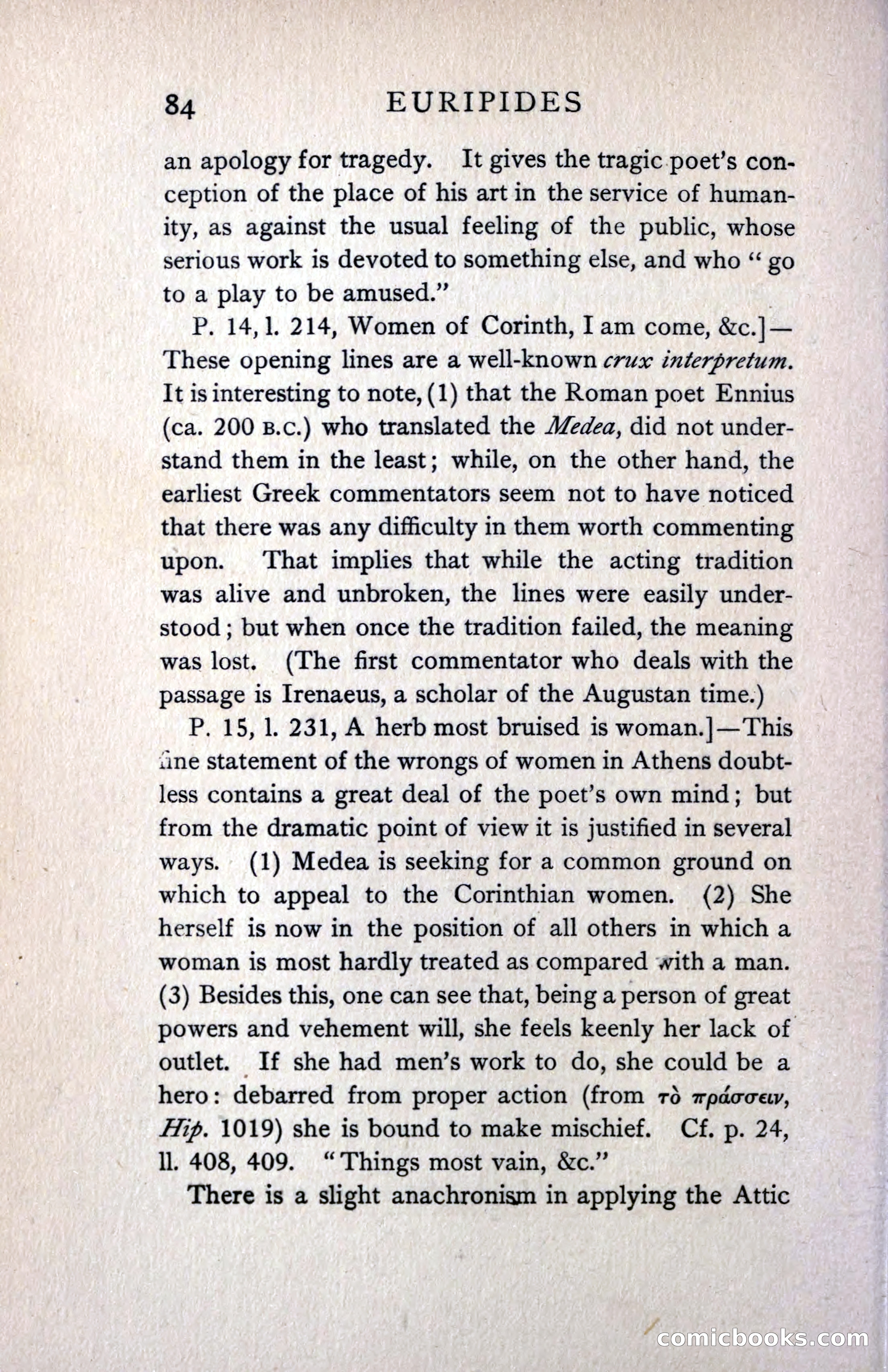 The Medea — page 100: Penny Dreadfuls, 1912
