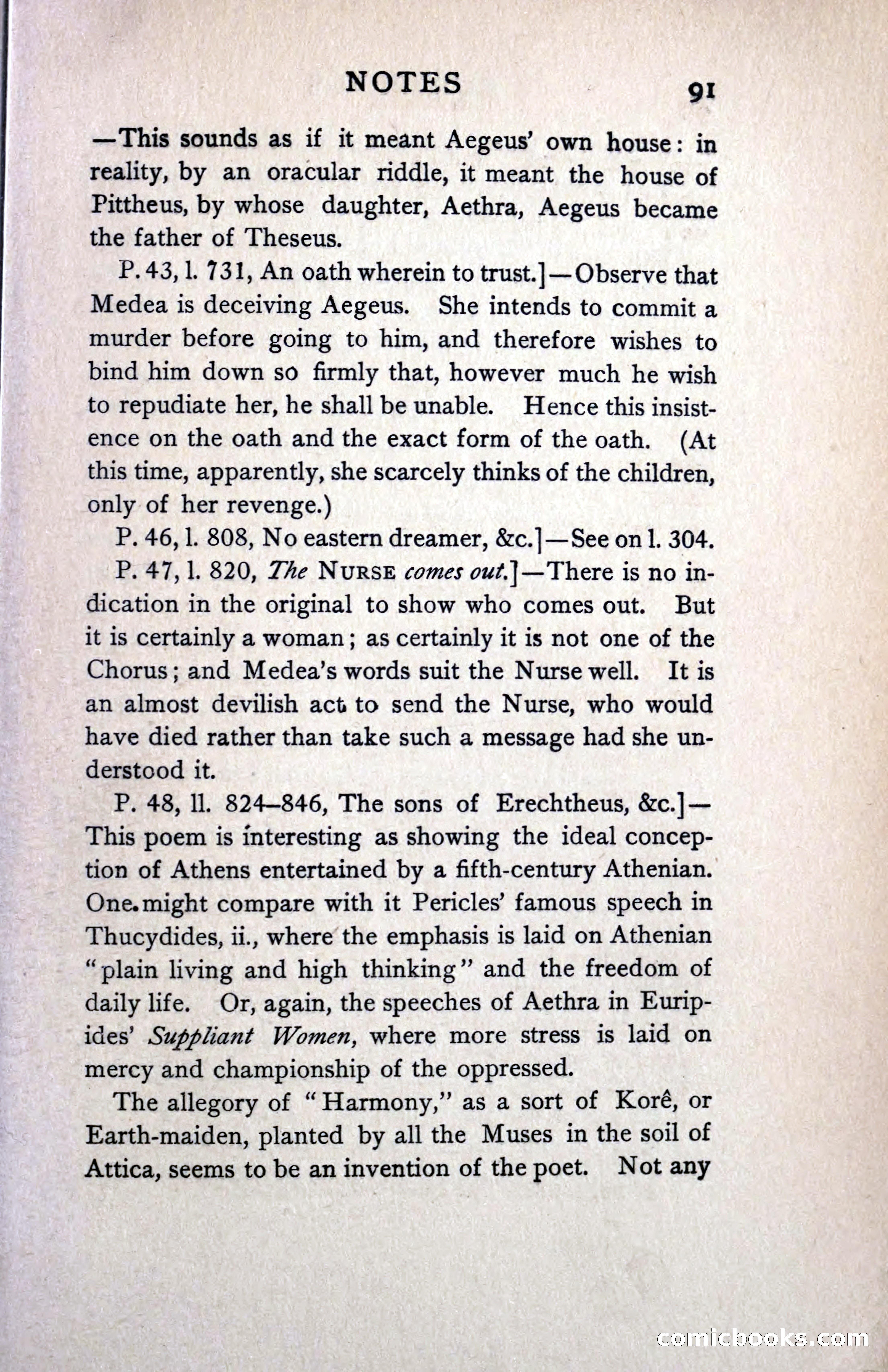 The Medea — page 107: Penny Dreadfuls, 1912