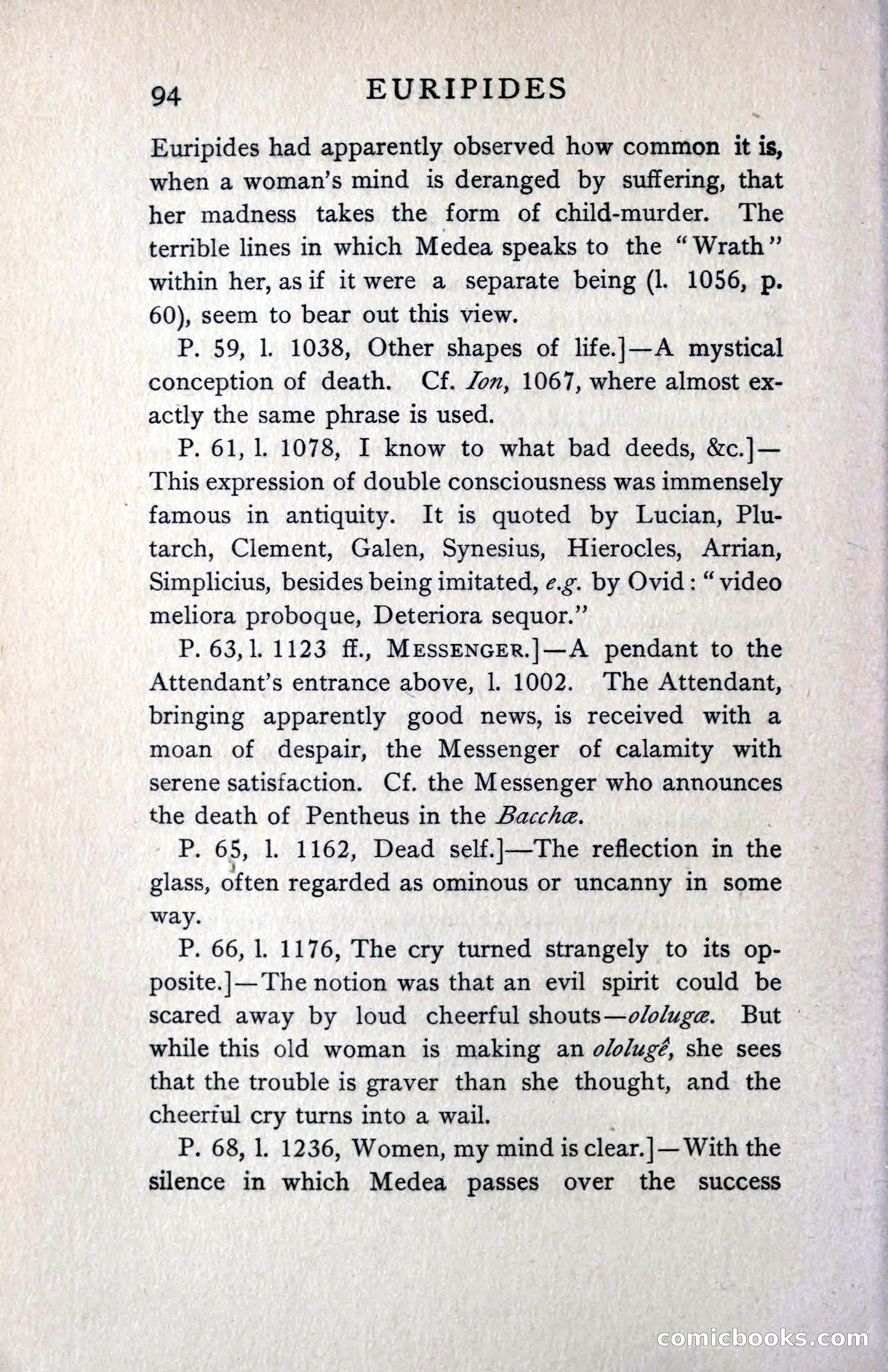 The Medea — page 110: Penny Dreadfuls, 1912