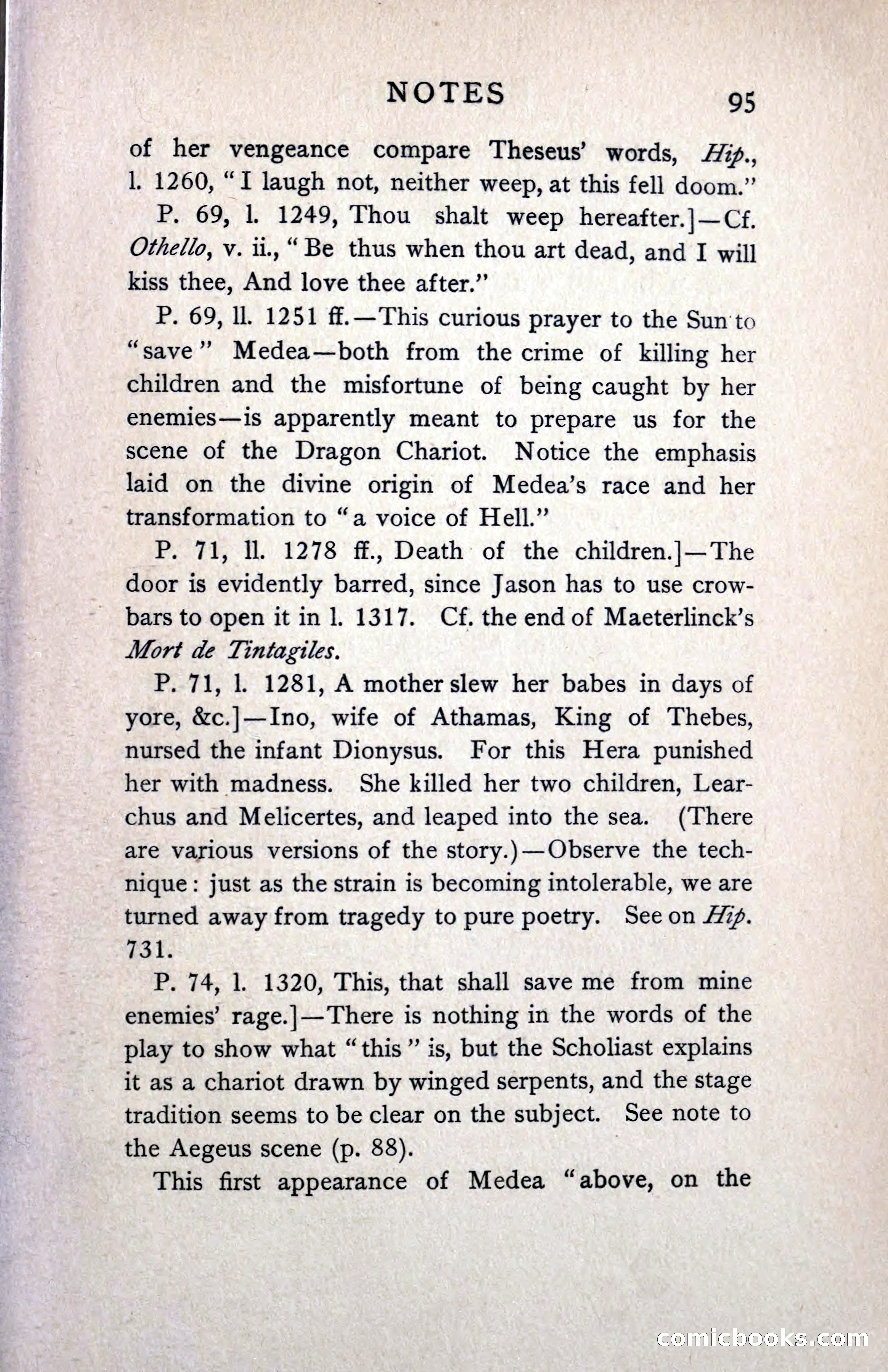 The Medea — page 111: Penny Dreadfuls, 1912