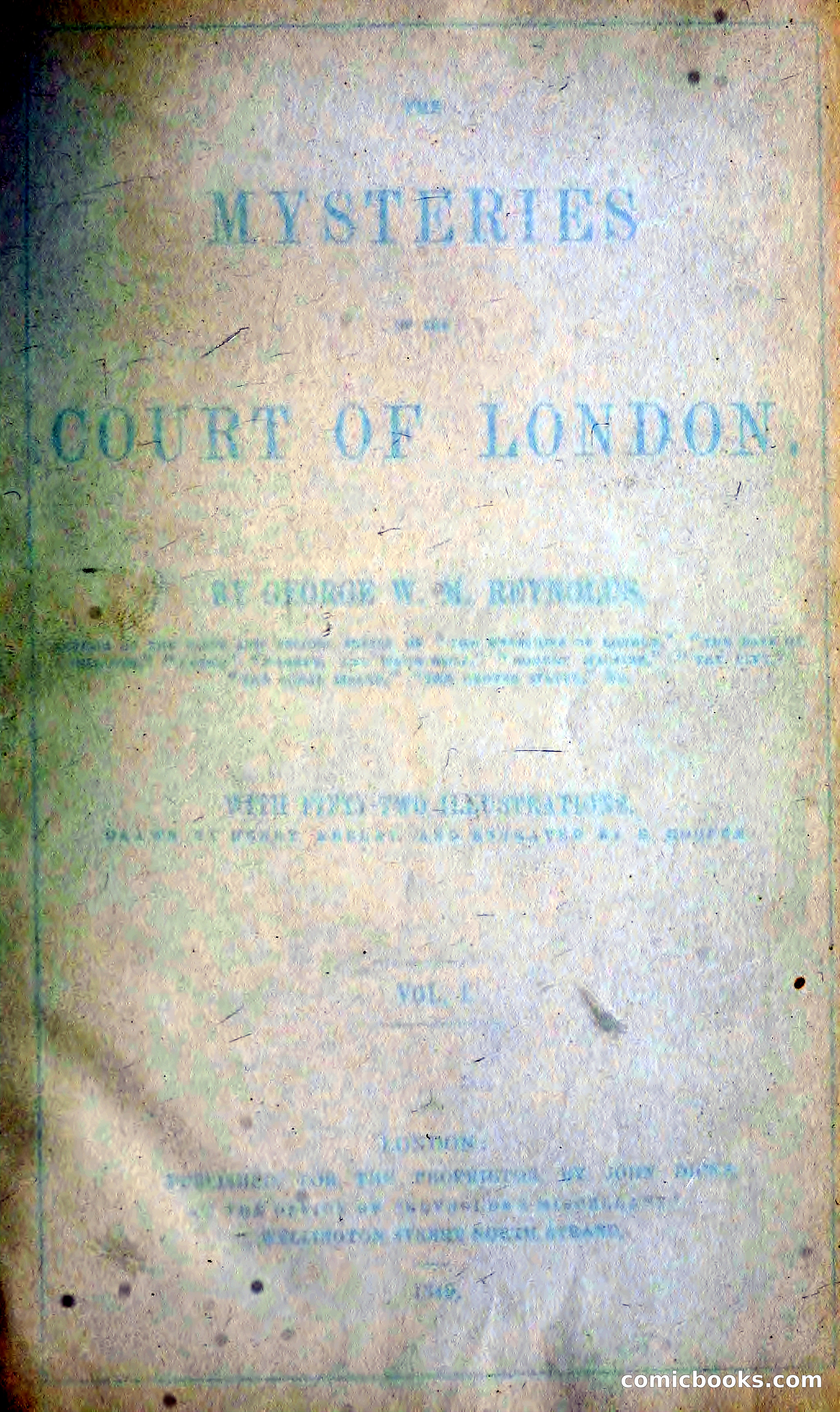 The Mysteries of the Court of London by Reynolds, George W. M. (George William MacArthur), 1814-1879
