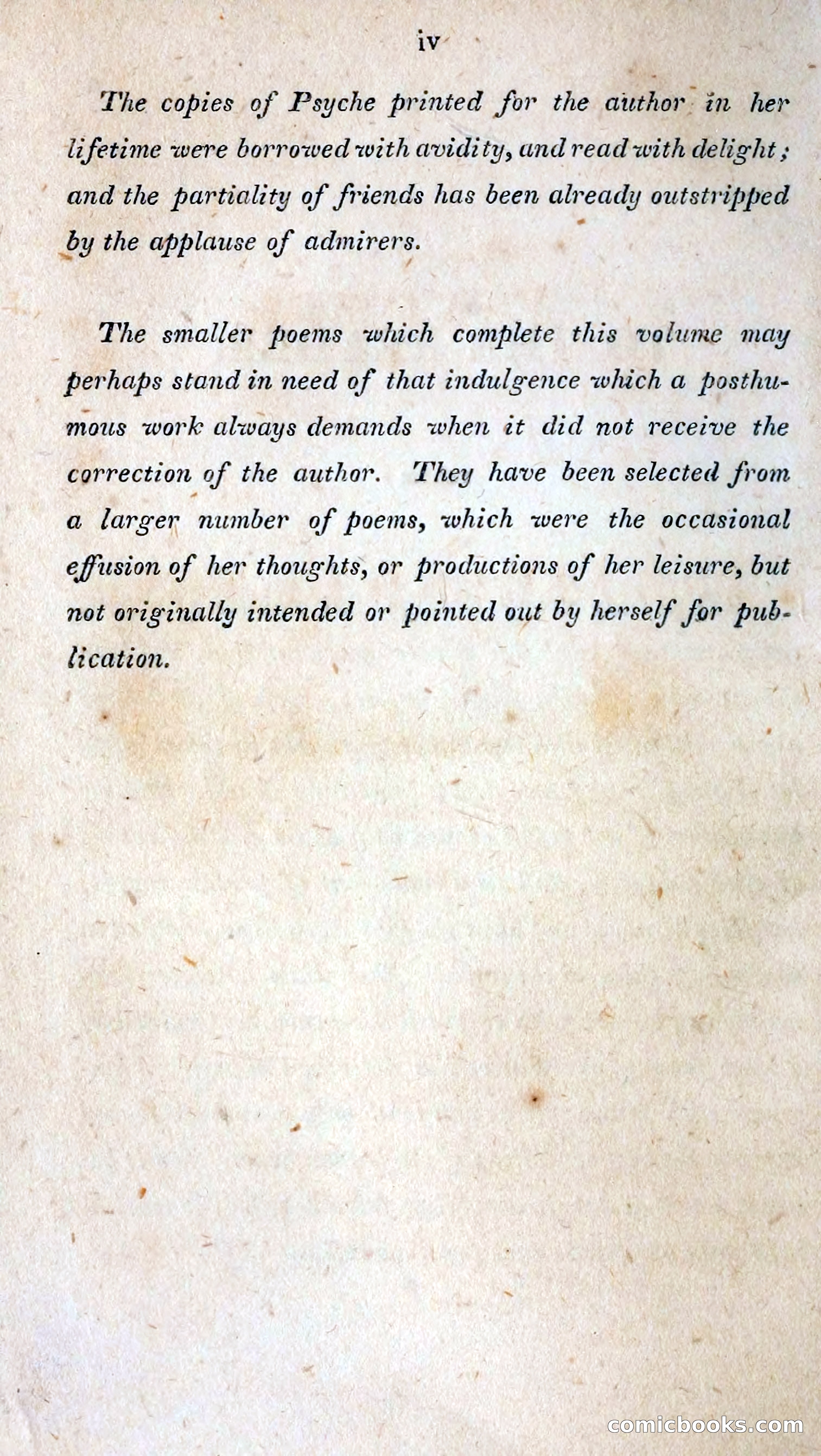 Psyche, and other poems — page 12: Penny Dreadfuls, 1812