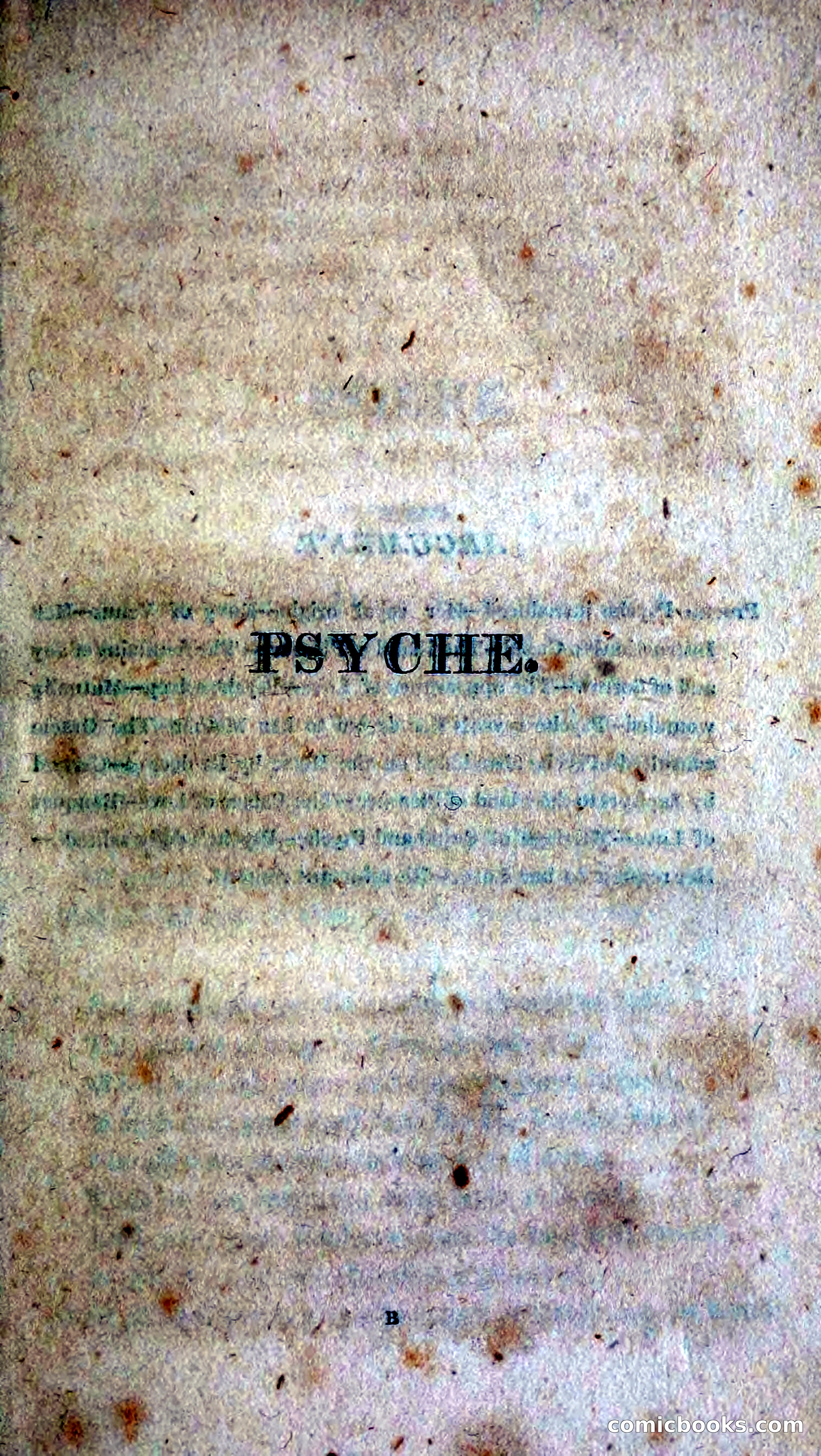 Psyche, and other poems — page 21: Penny Dreadfuls, 1812