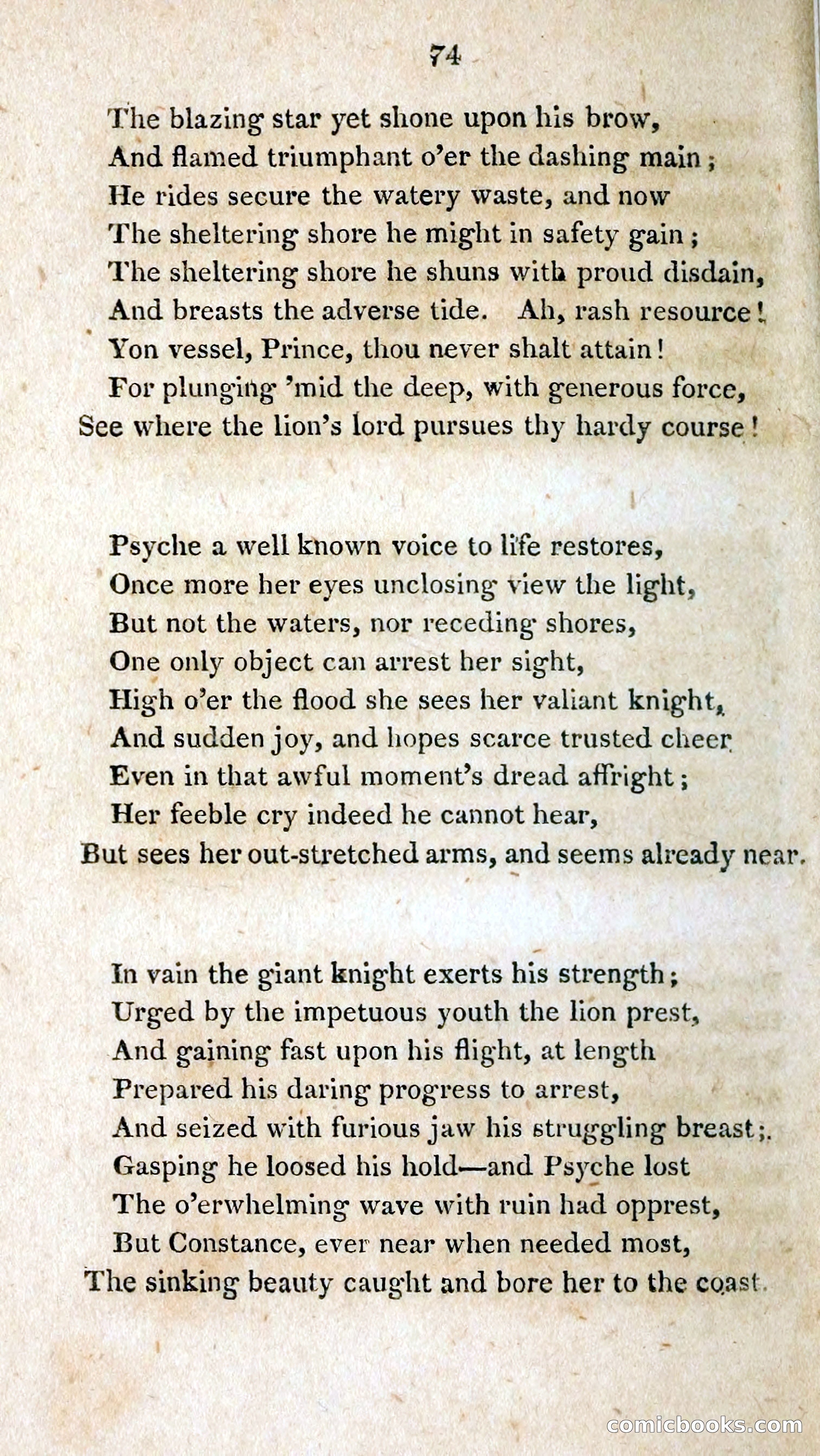 Psyche, and other poems — page 92: Penny Dreadfuls, 1812