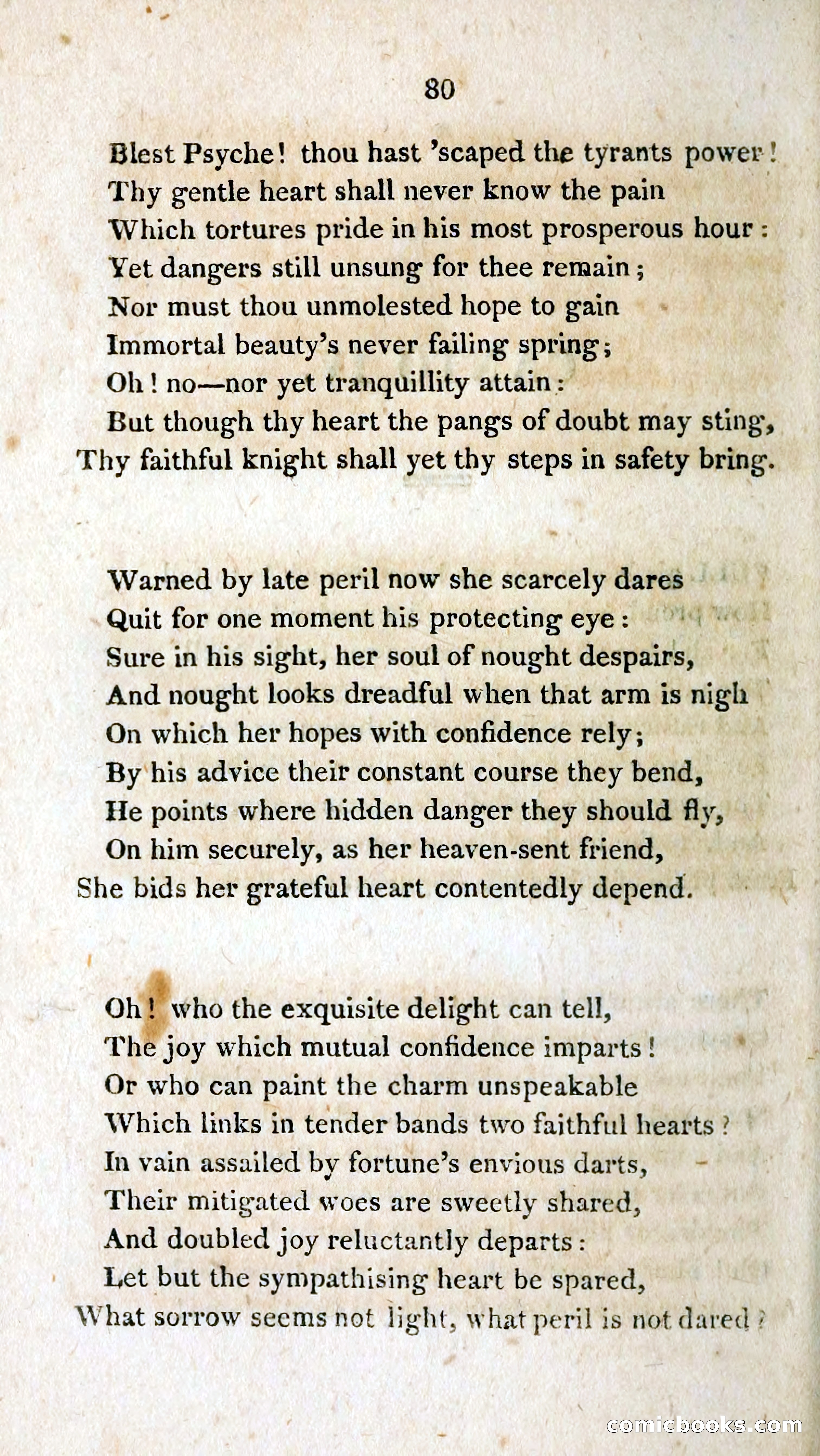Psyche, and other poems — page 98: Penny Dreadfuls, 1812