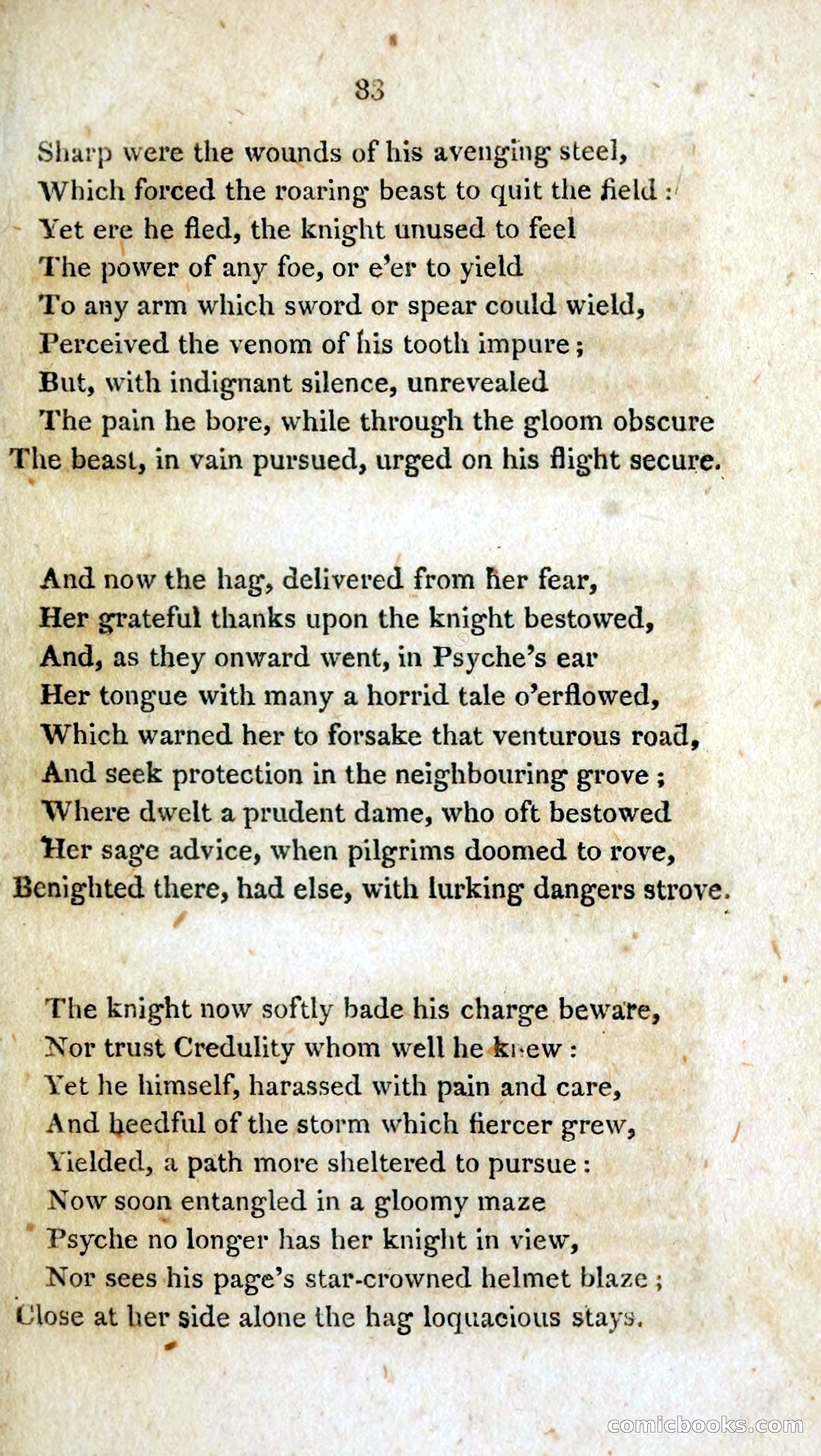 Psyche, and other poems — page 101: Penny Dreadfuls, 1812