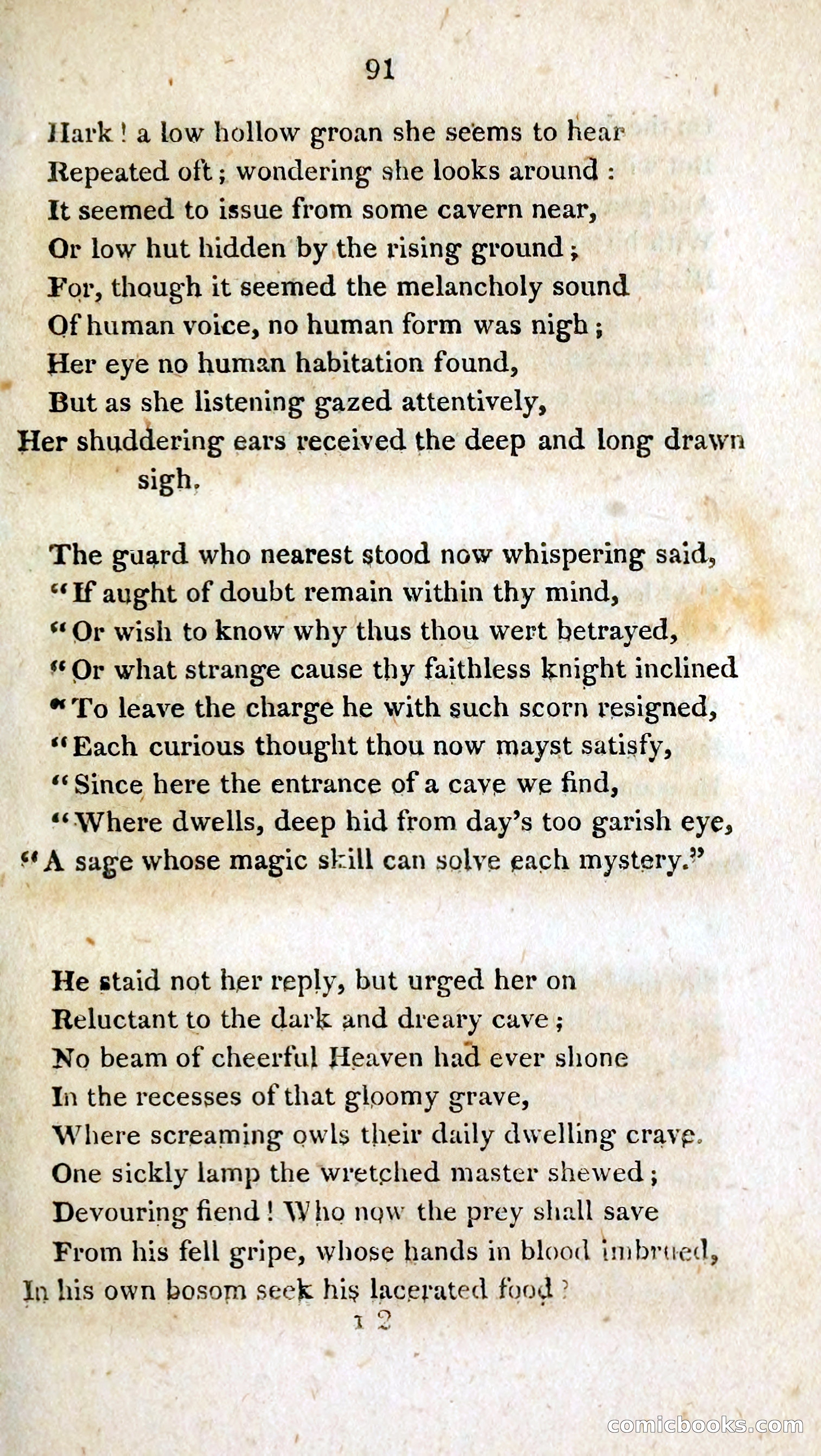 Psyche, and other poems — page 109: Penny Dreadfuls, 1812