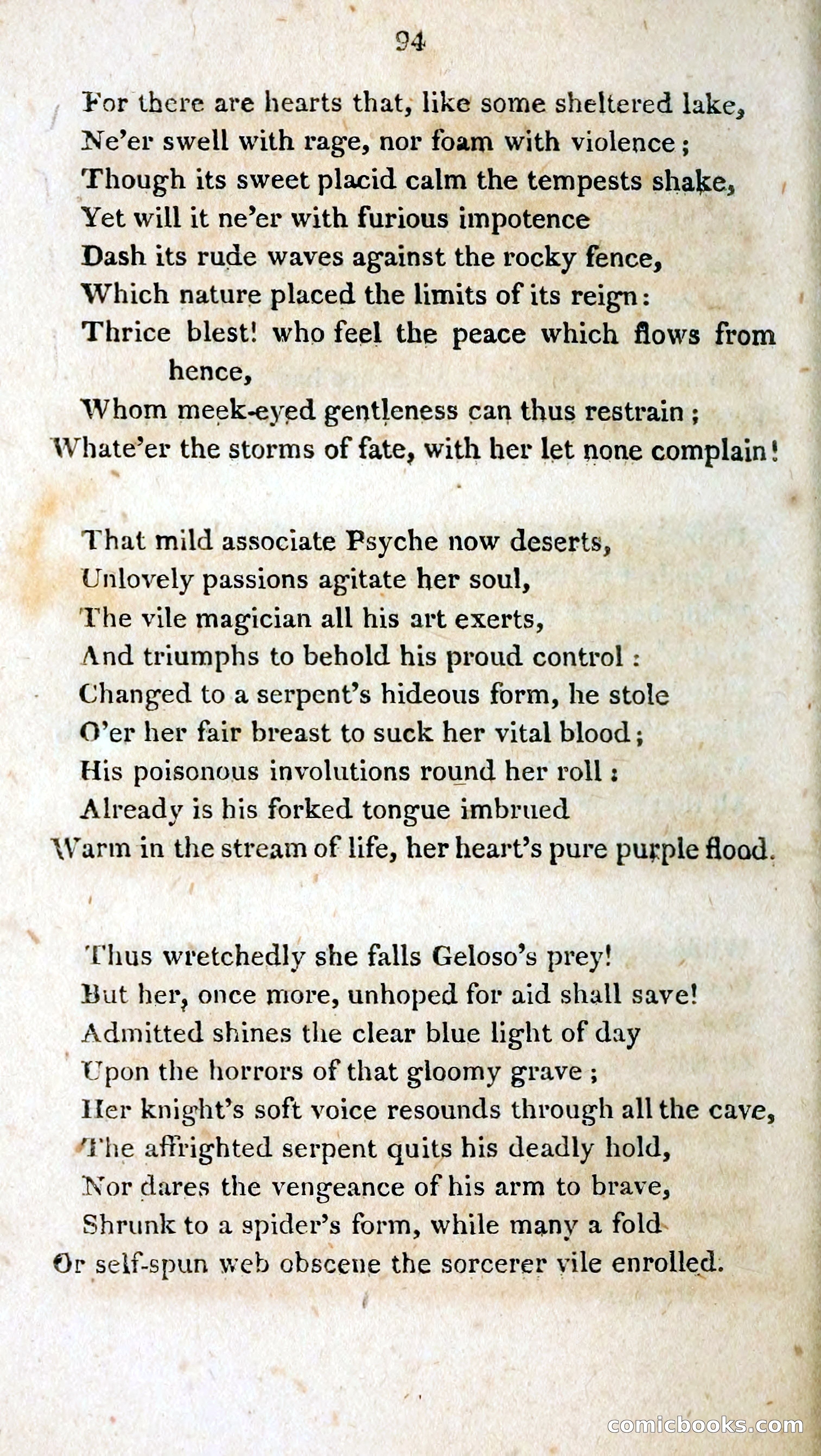 Psyche, and other poems — page 112: Penny Dreadfuls, 1812