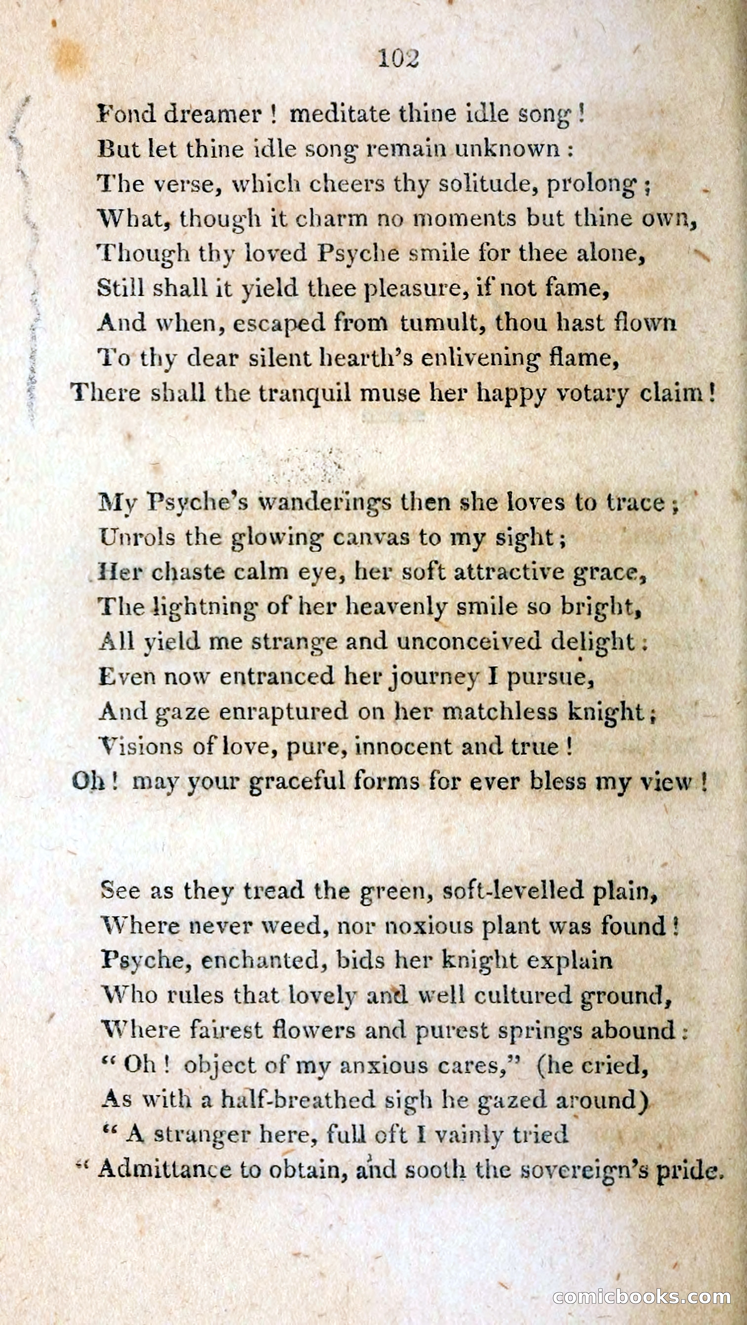 Psyche, and other poems — page 120: Penny Dreadfuls, 1812