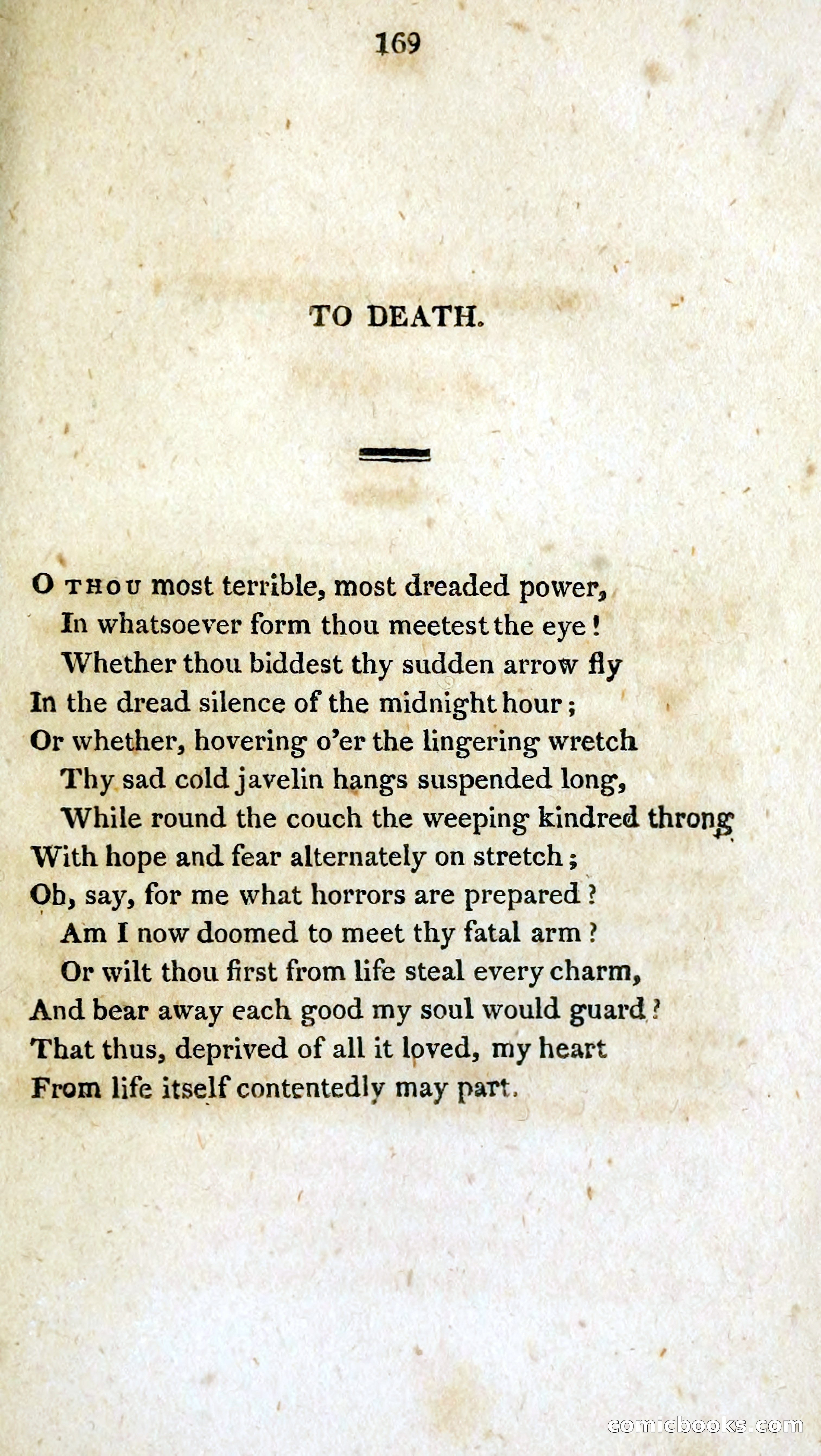 Psyche, and other poems — page 187: Penny Dreadfuls, 1812