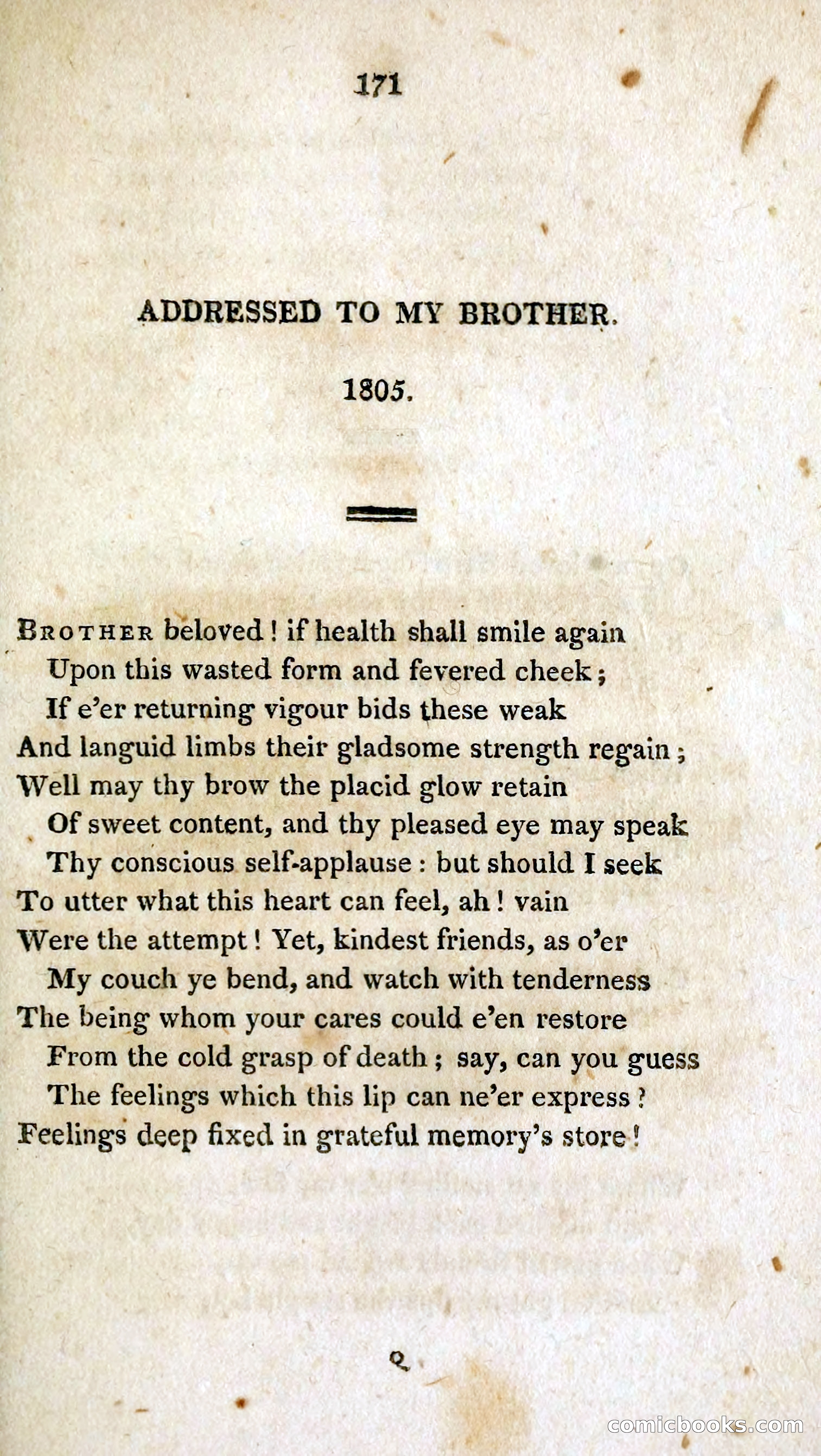 Psyche, and other poems — page 189: Penny Dreadfuls, 1812