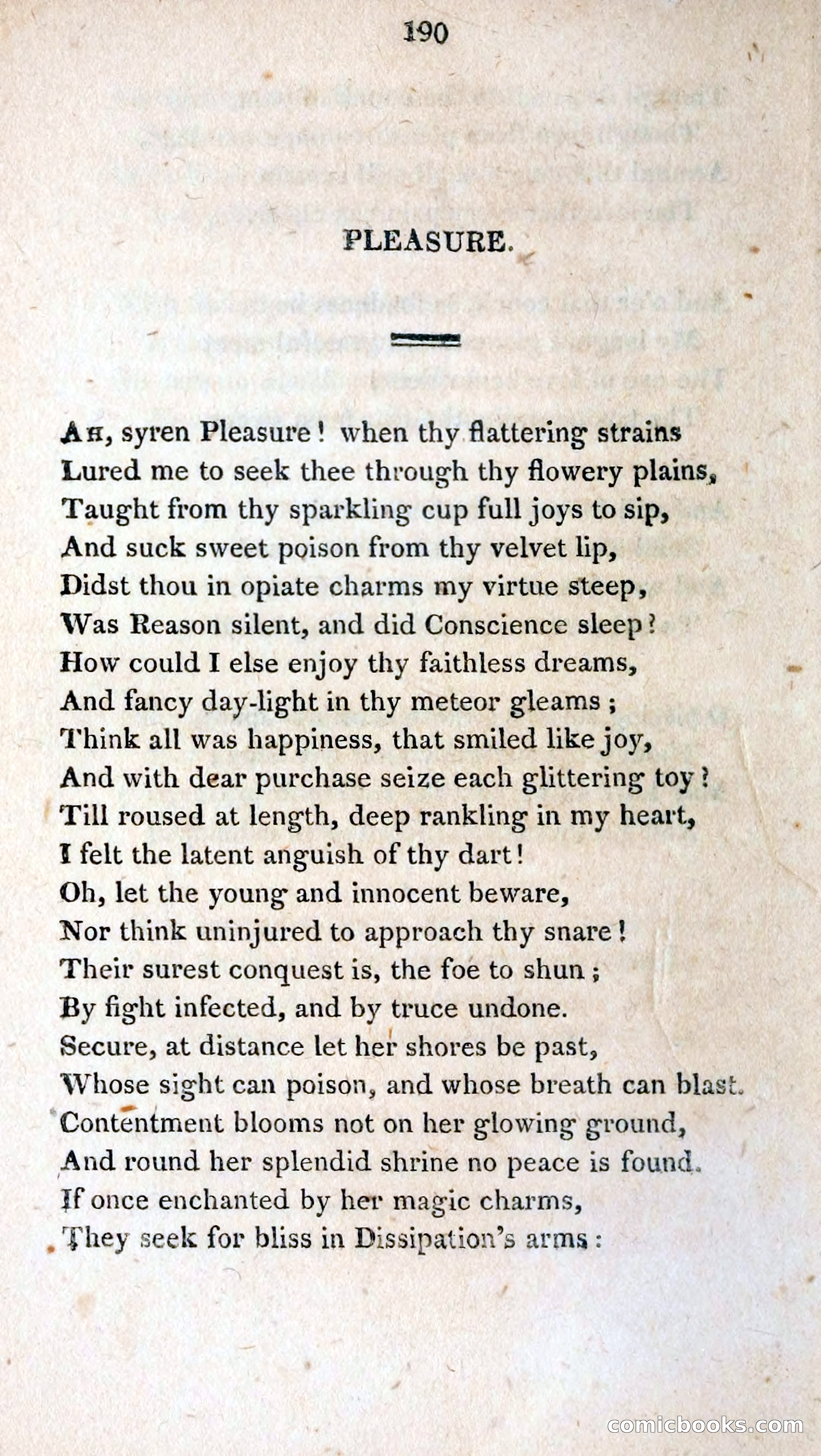 Psyche, and other poems — page 208: Penny Dreadfuls, 1812