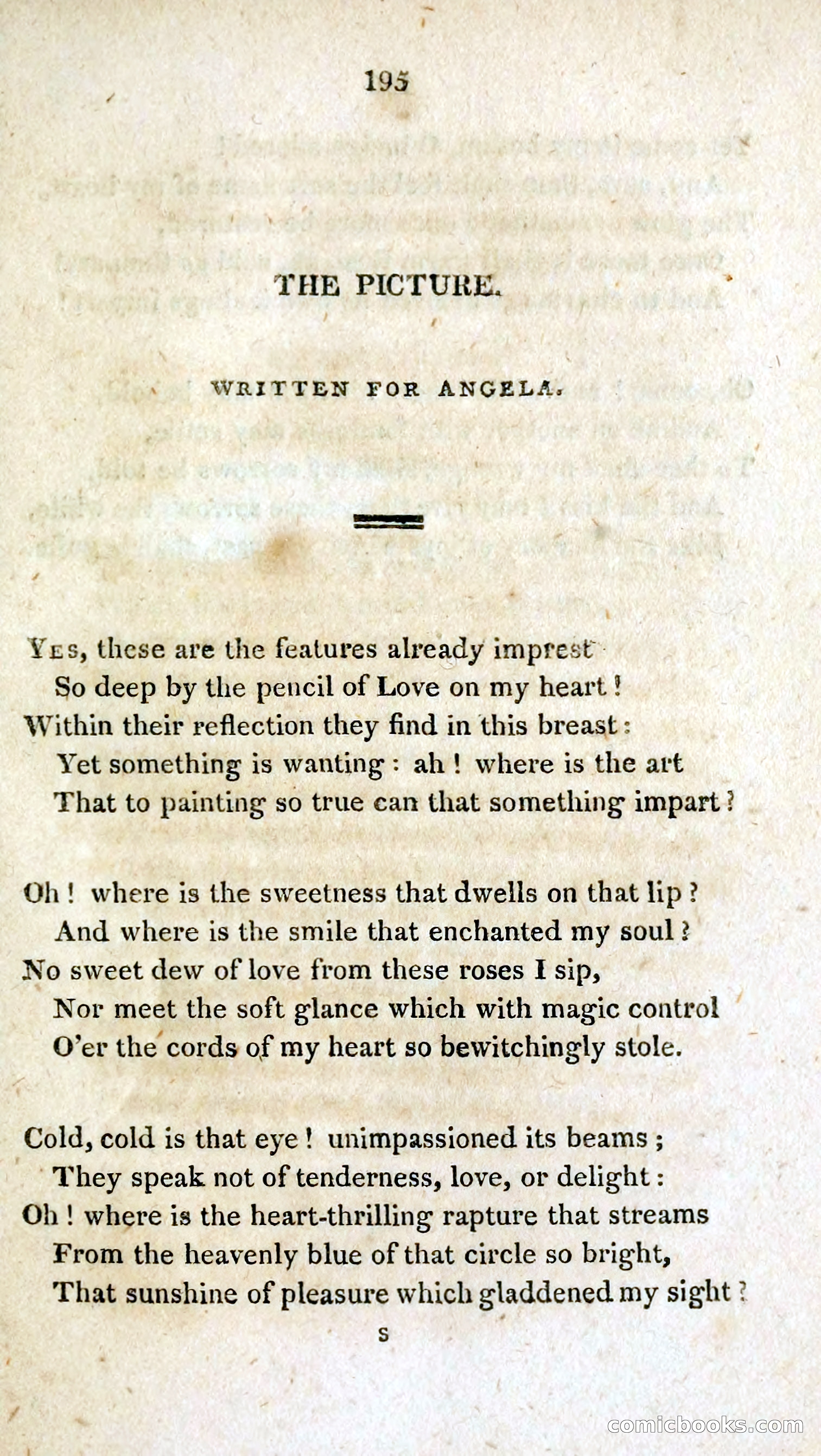 Psyche, and other poems — page 213: Penny Dreadfuls, 1812