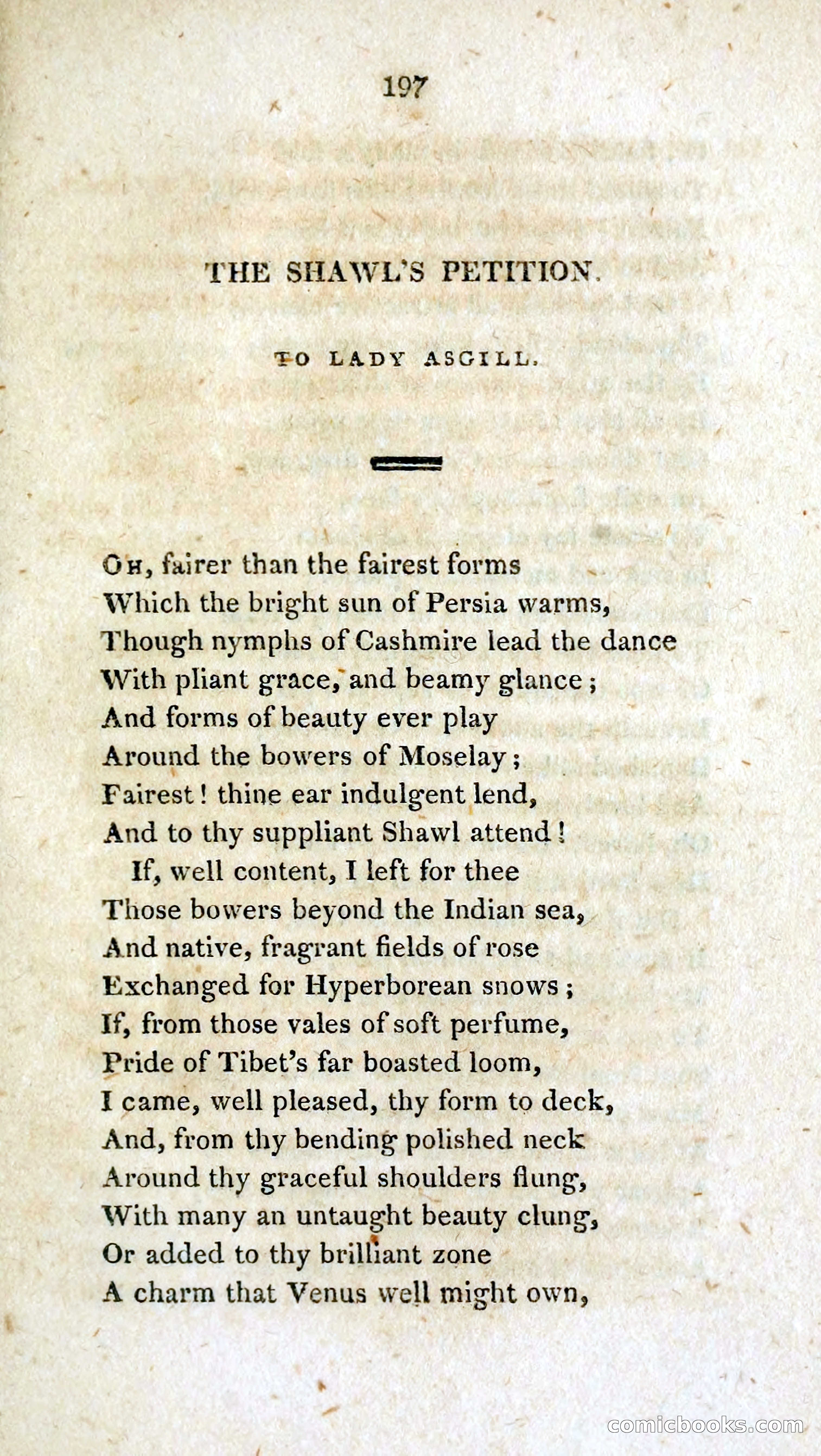Psyche, and other poems — page 215: Penny Dreadfuls, 1812