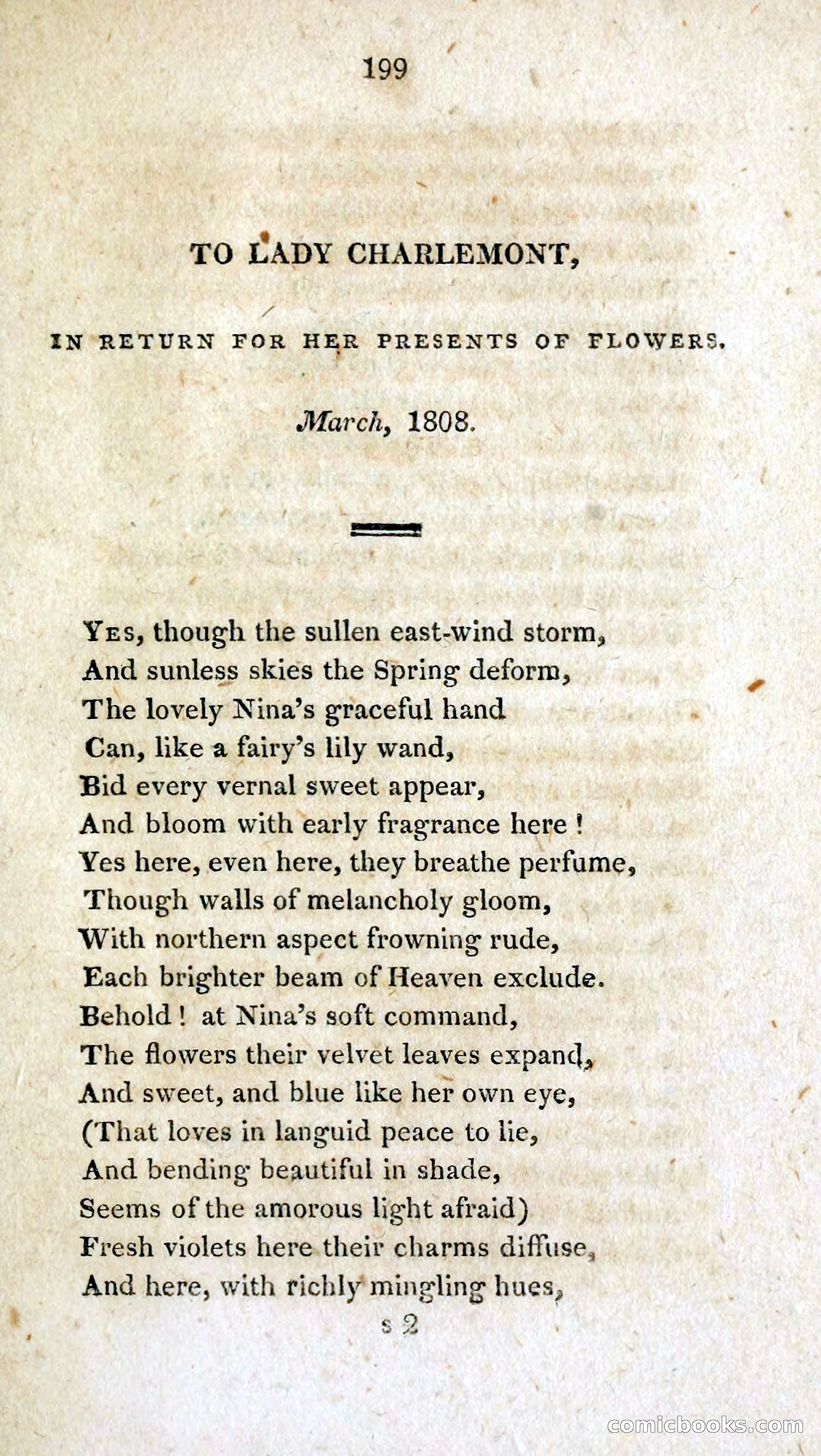 Psyche, and other poems — page 217: Penny Dreadfuls, 1812