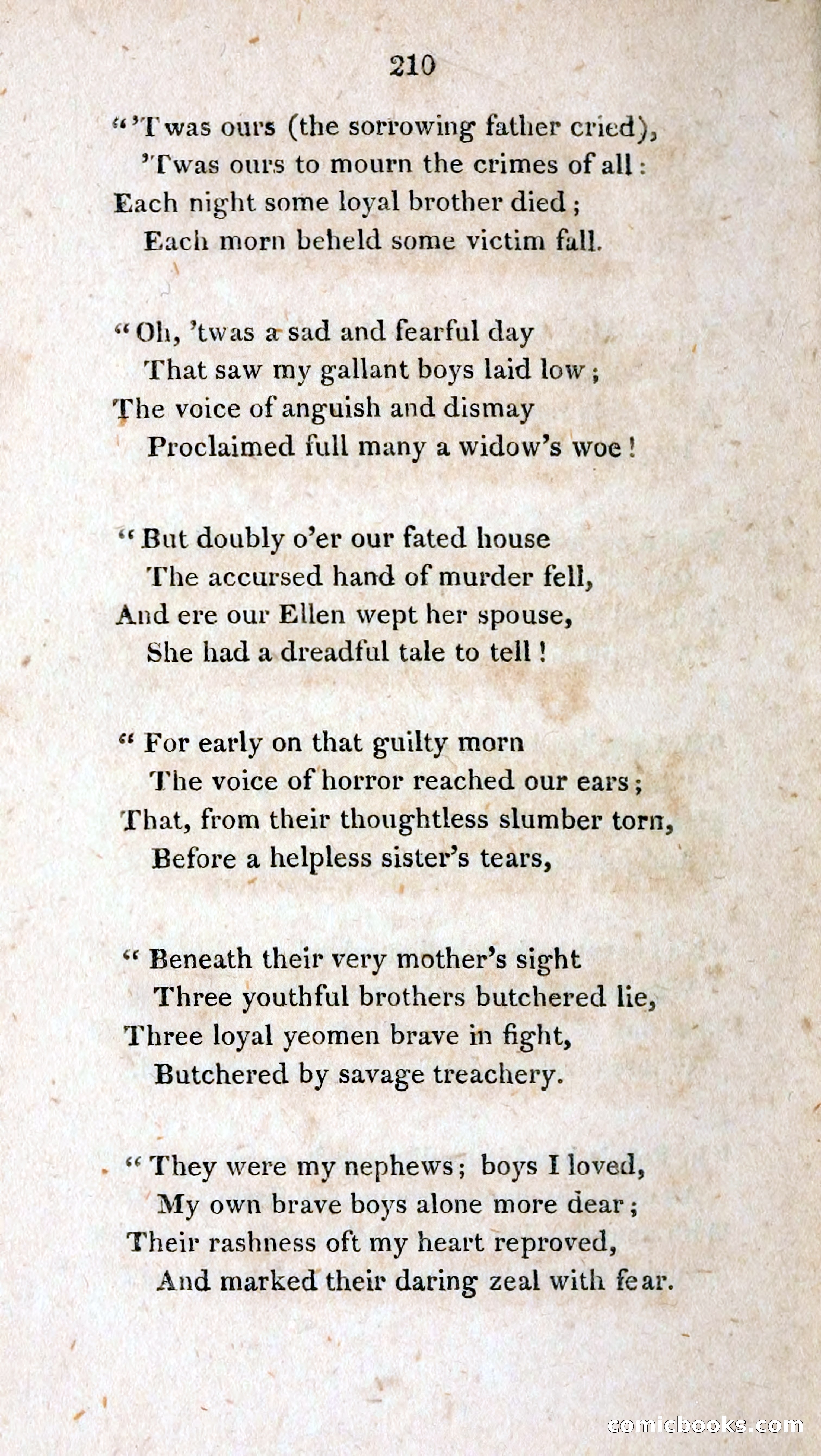 Psyche, and other poems — page 228: Penny Dreadfuls, 1812