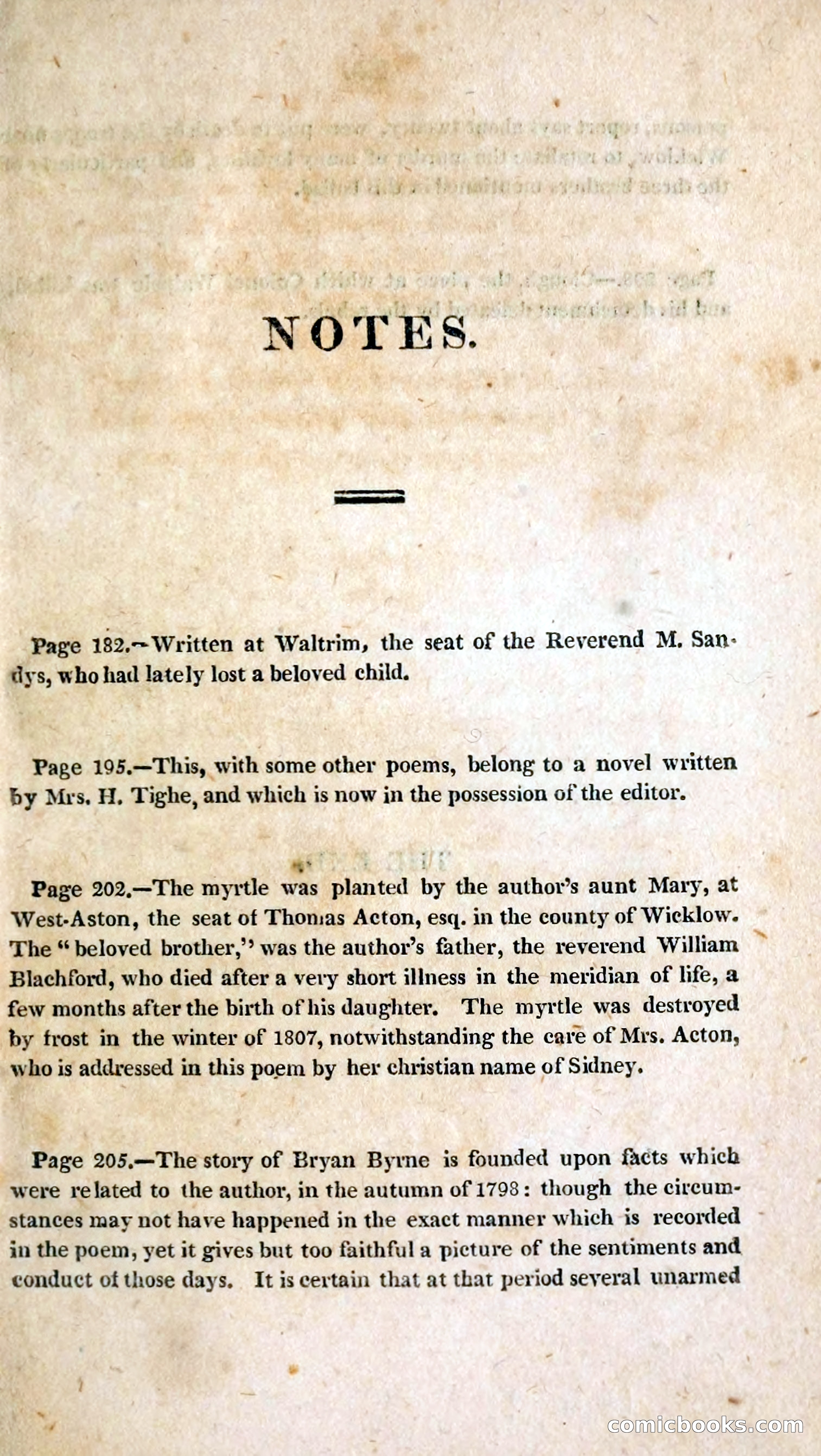 Psyche, and other poems — page 247: Penny Dreadfuls, 1812