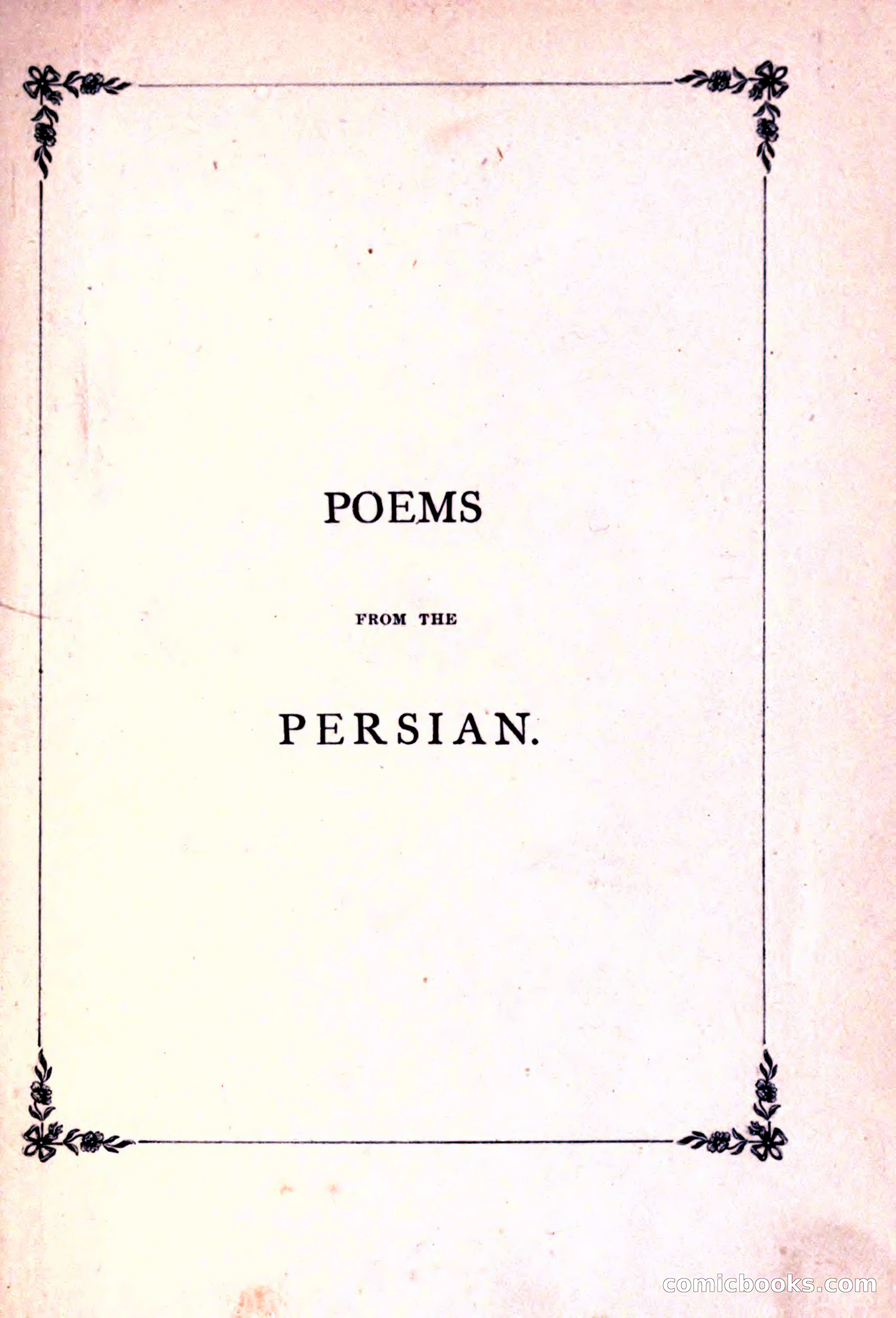 Rubaiyat of Omar Khayyam, and the Salaman and Absal of Jami — page 5 of 142