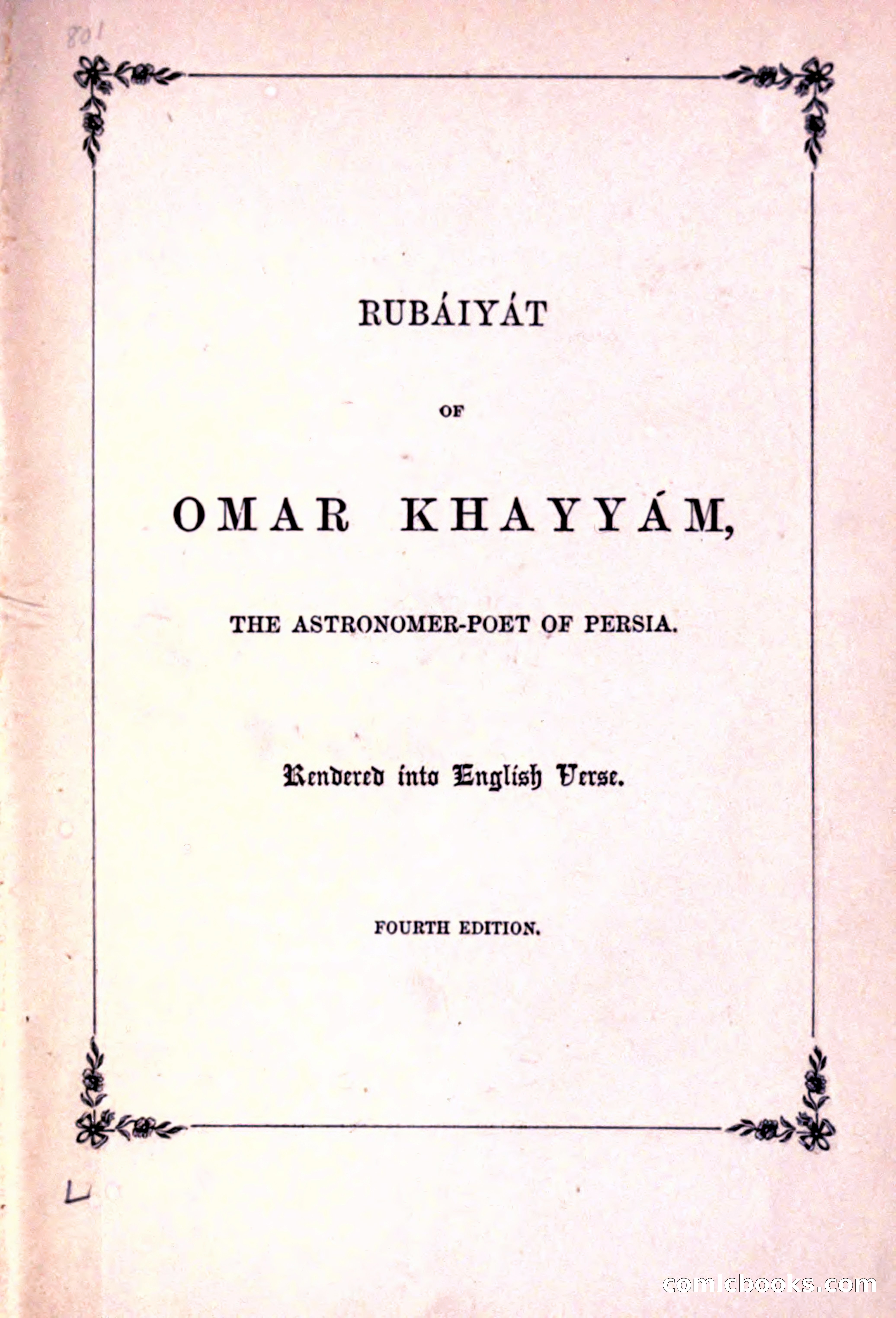 Rubaiyat of Omar Khayyam, and the Salaman and Absal of Jami — page 11 of 142