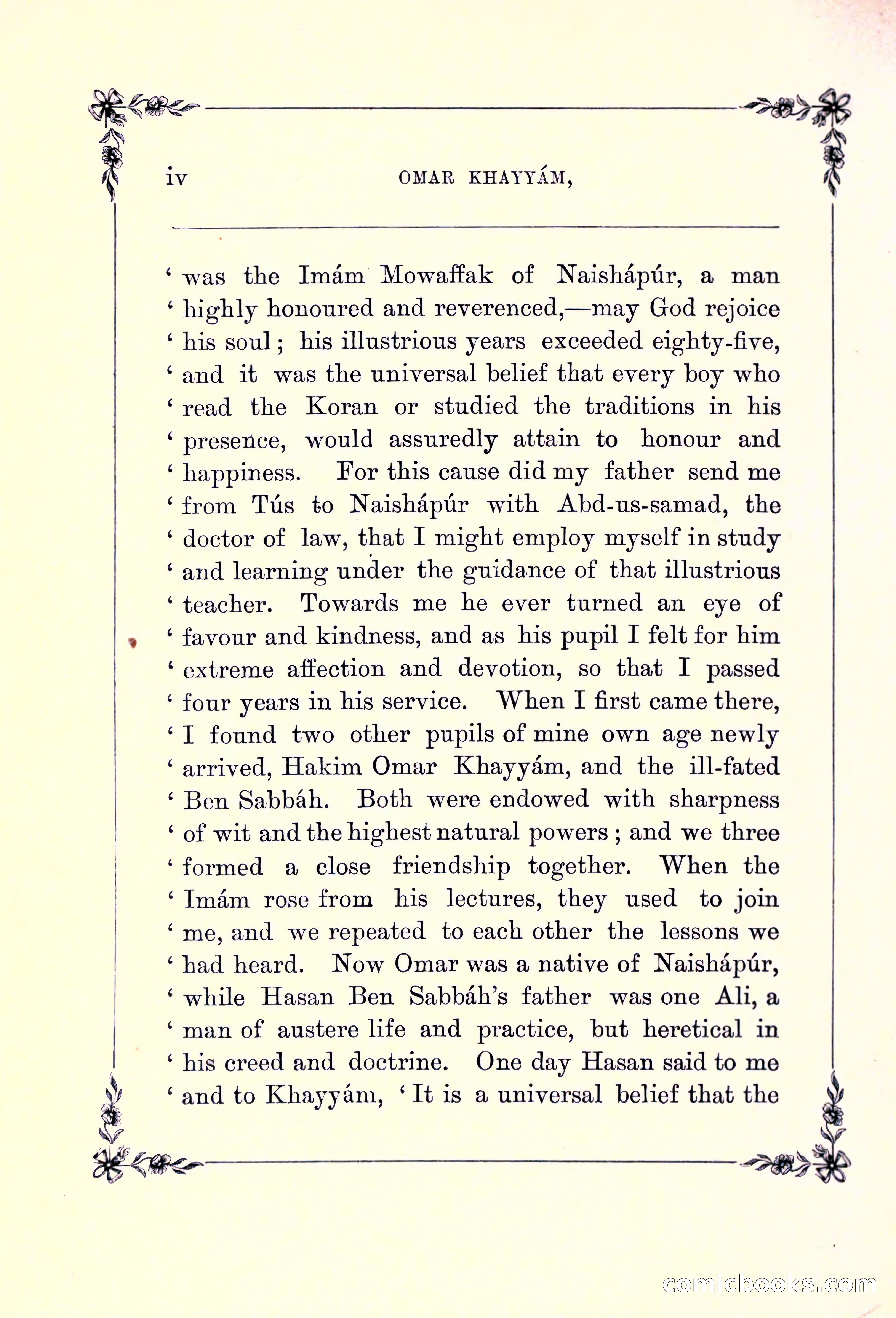 Rubaiyat of Omar Khayyam, and the Salaman and Absal of Jami — page 14 of 142