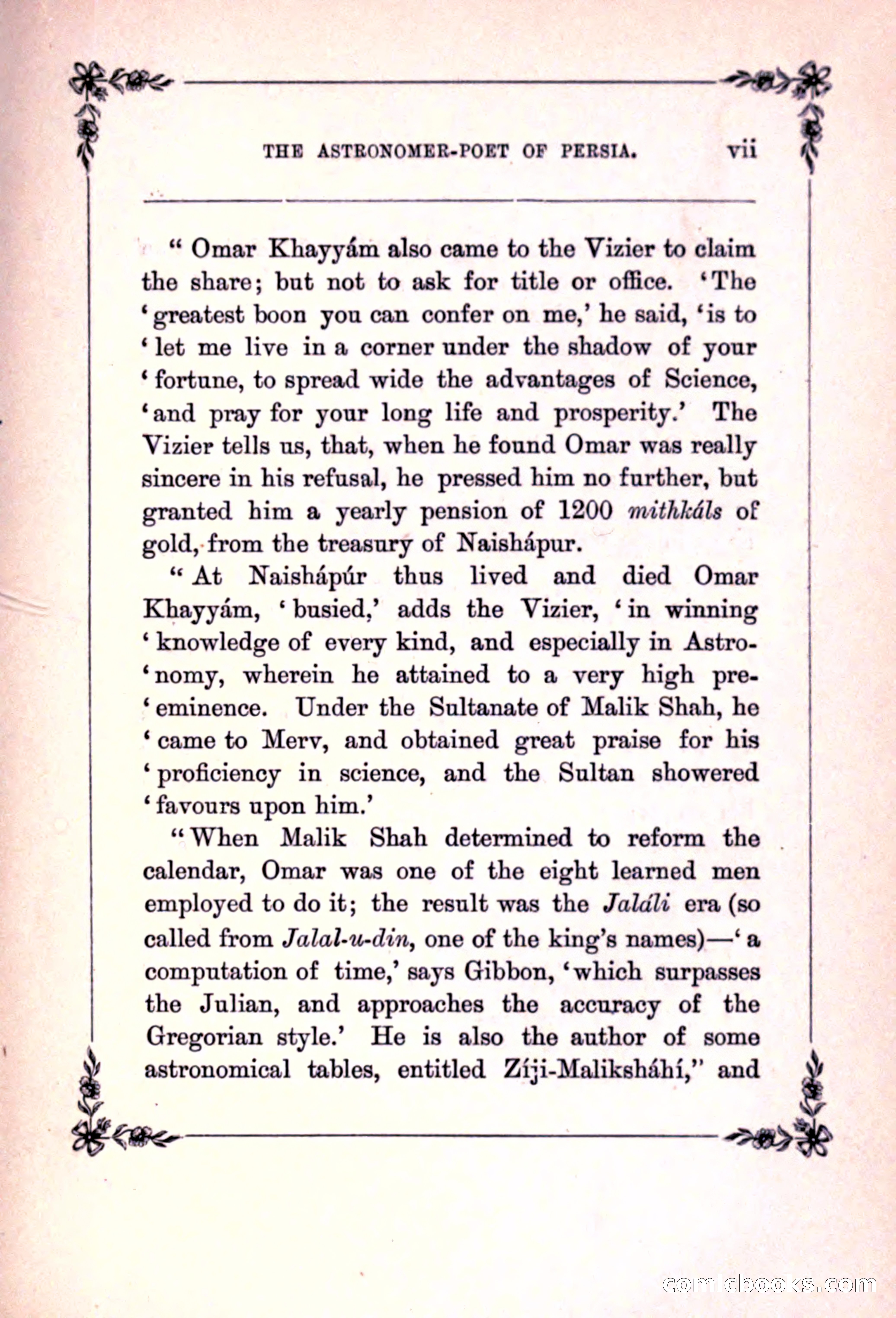 Rubaiyat of Omar Khayyam, and the Salaman and Absal of Jami — page 17 of 142