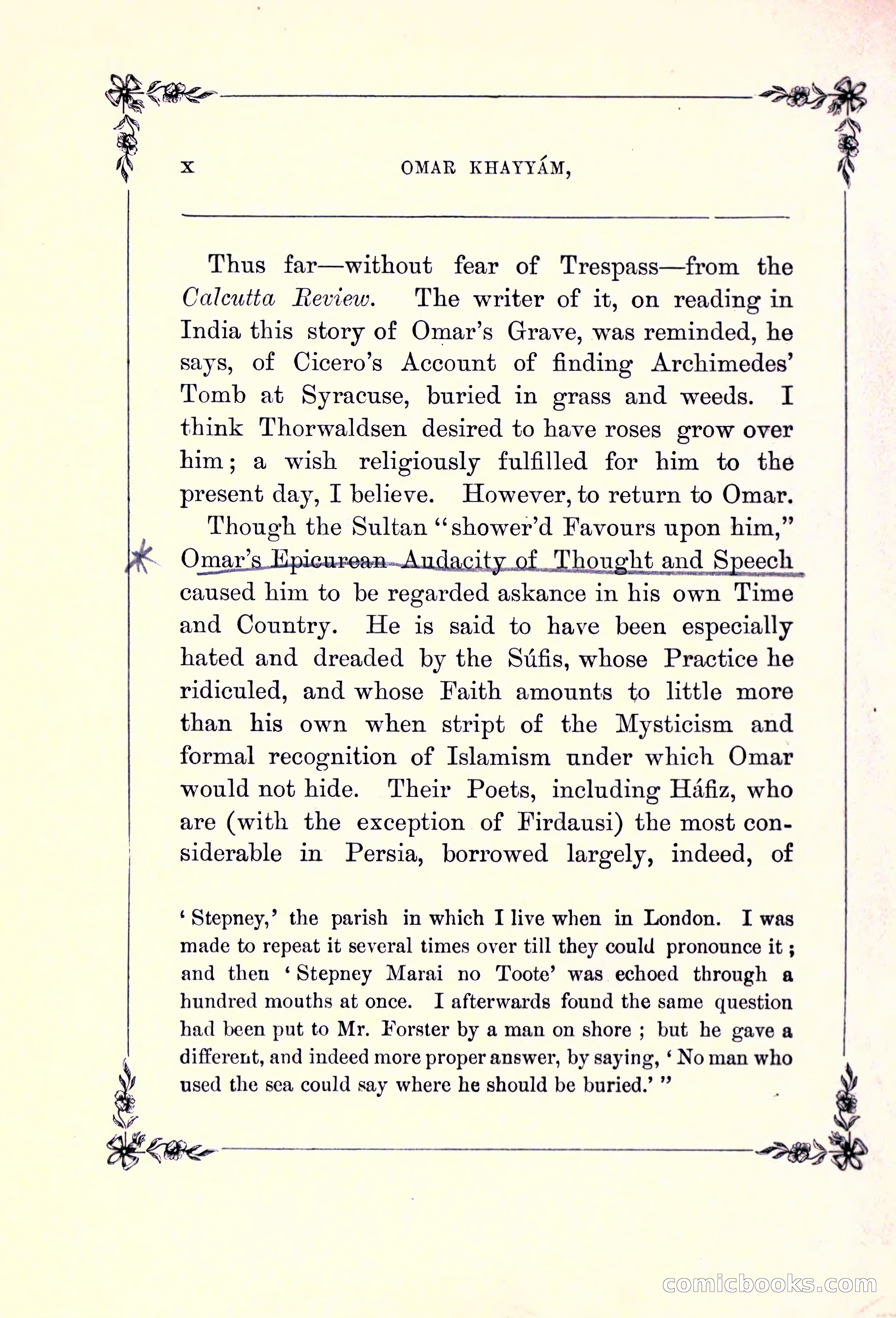 Rubaiyat of Omar Khayyam, and the Salaman and Absal of Jami — page 20 of 142