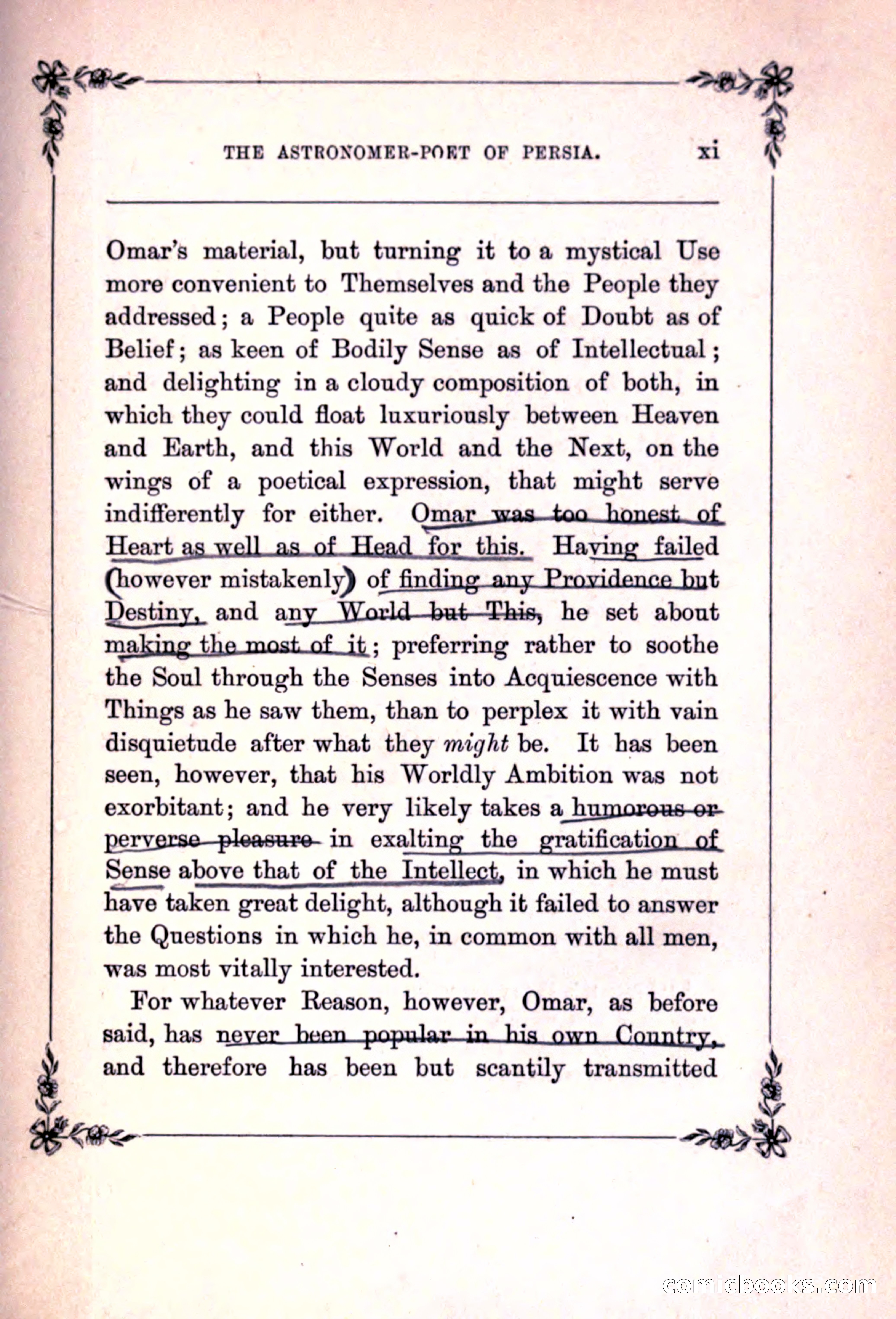 Rubaiyat of Omar Khayyam, and the Salaman and Absal of Jami — page 21 of 142