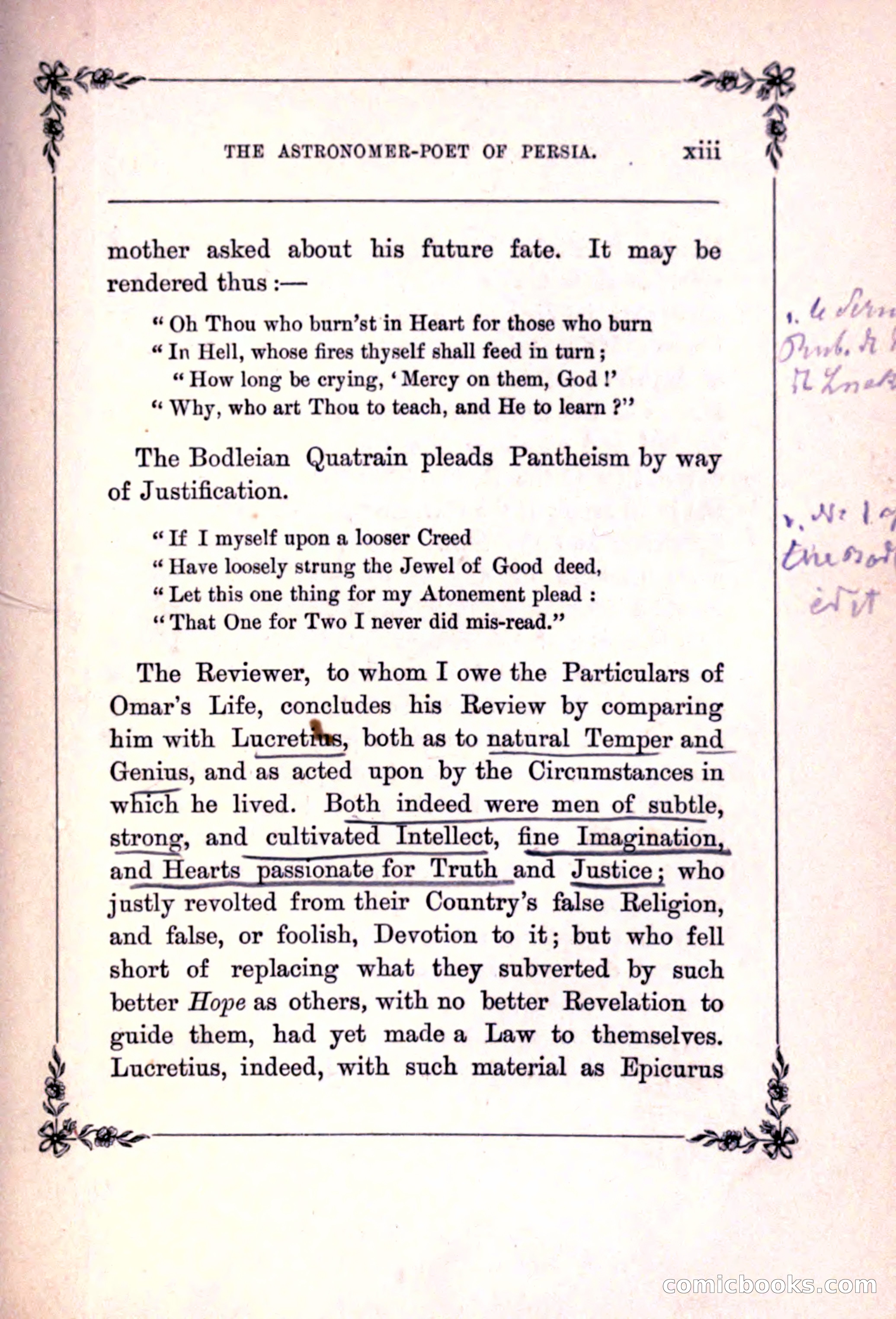 Rubaiyat of Omar Khayyam, and the Salaman and Absal of Jami — page 23 of 142
