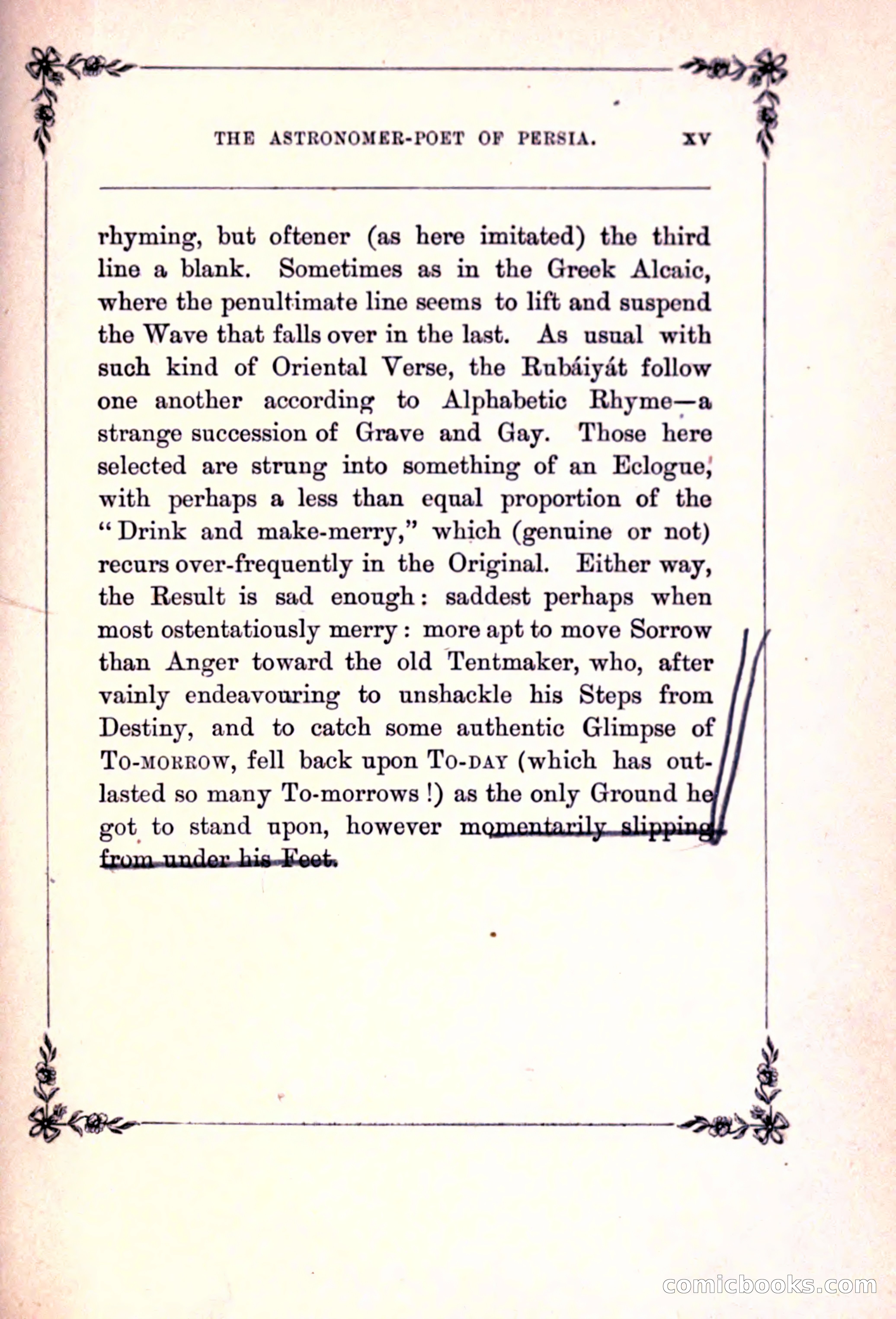 Rubaiyat of Omar Khayyam, and the Salaman and Absal of Jami — page 25 of 142