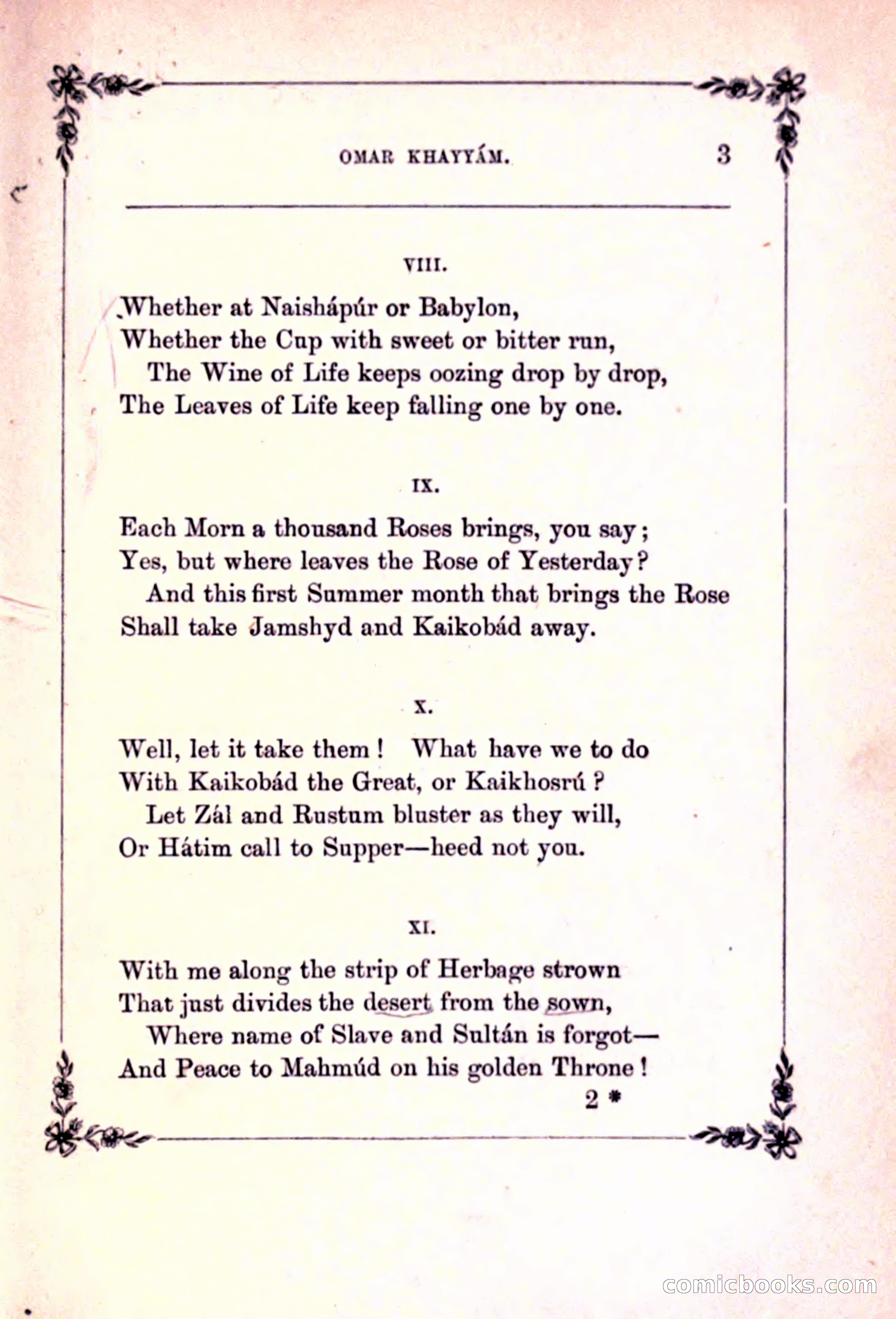 Rubaiyat of Omar Khayyam, and the Salaman and Absal of Jami — page 29 of 142