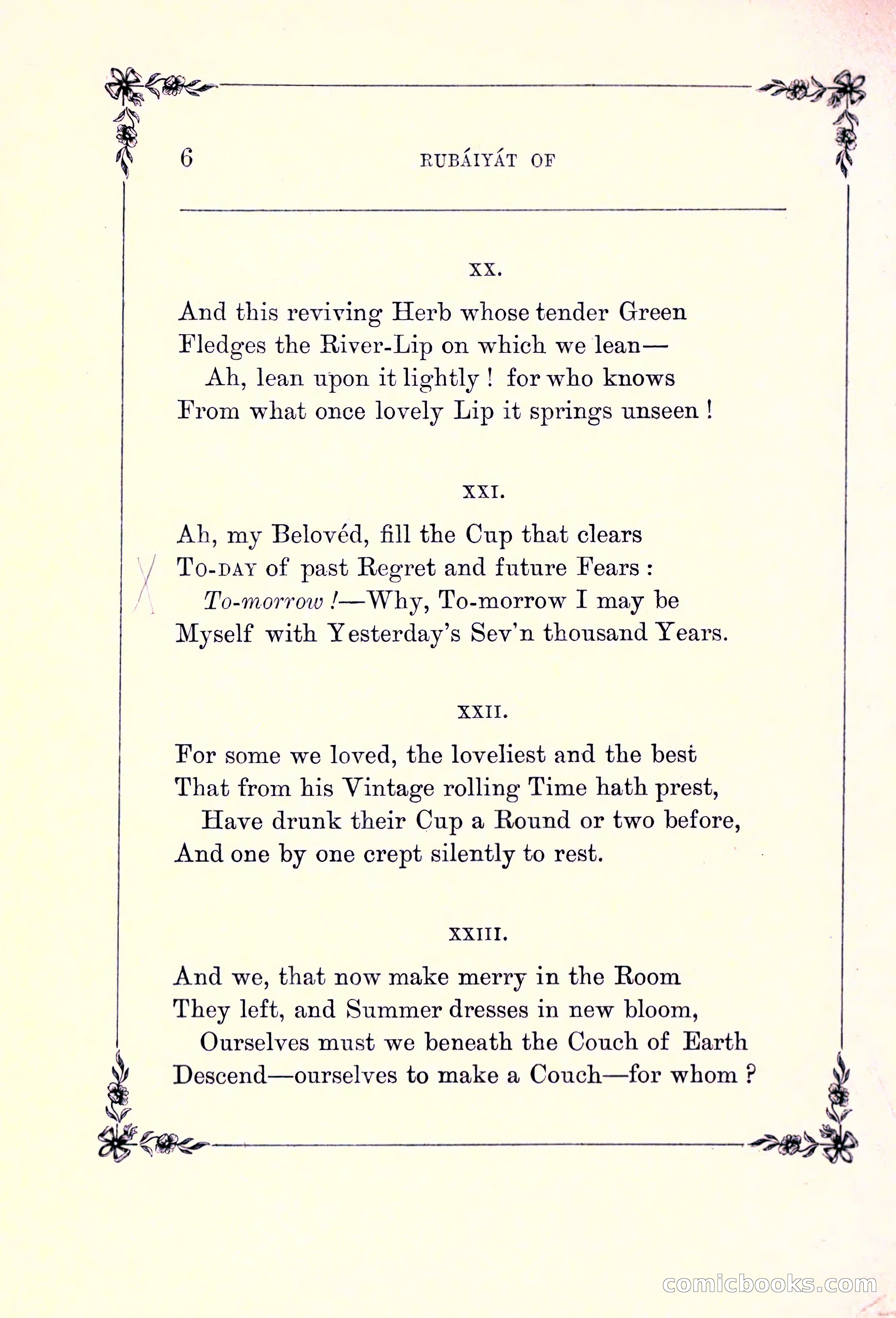 Rubaiyat of Omar Khayyam, and the Salaman and Absal of Jami — page 32 of 142