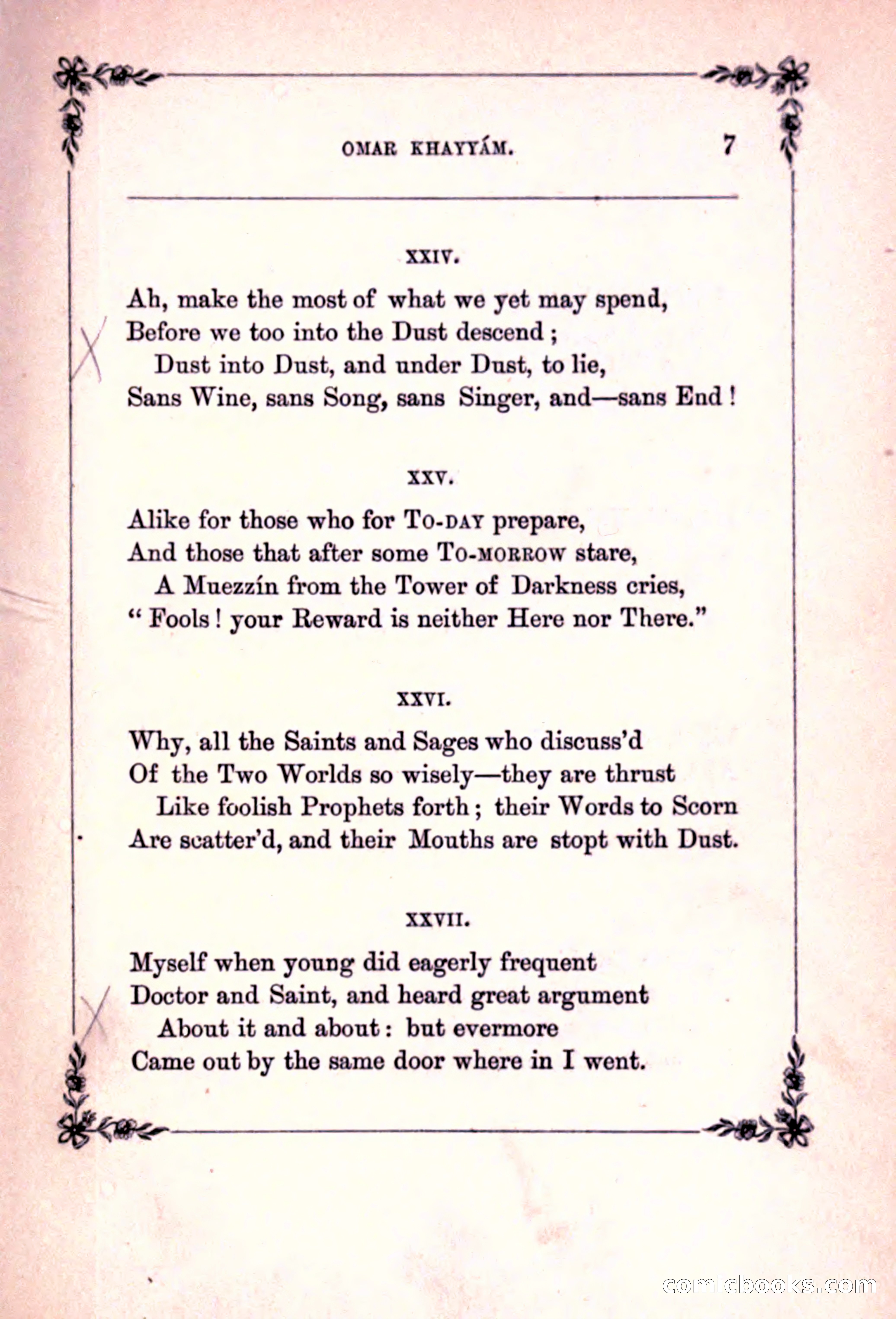Rubaiyat of Omar Khayyam, and the Salaman and Absal of Jami — page 33 of 142