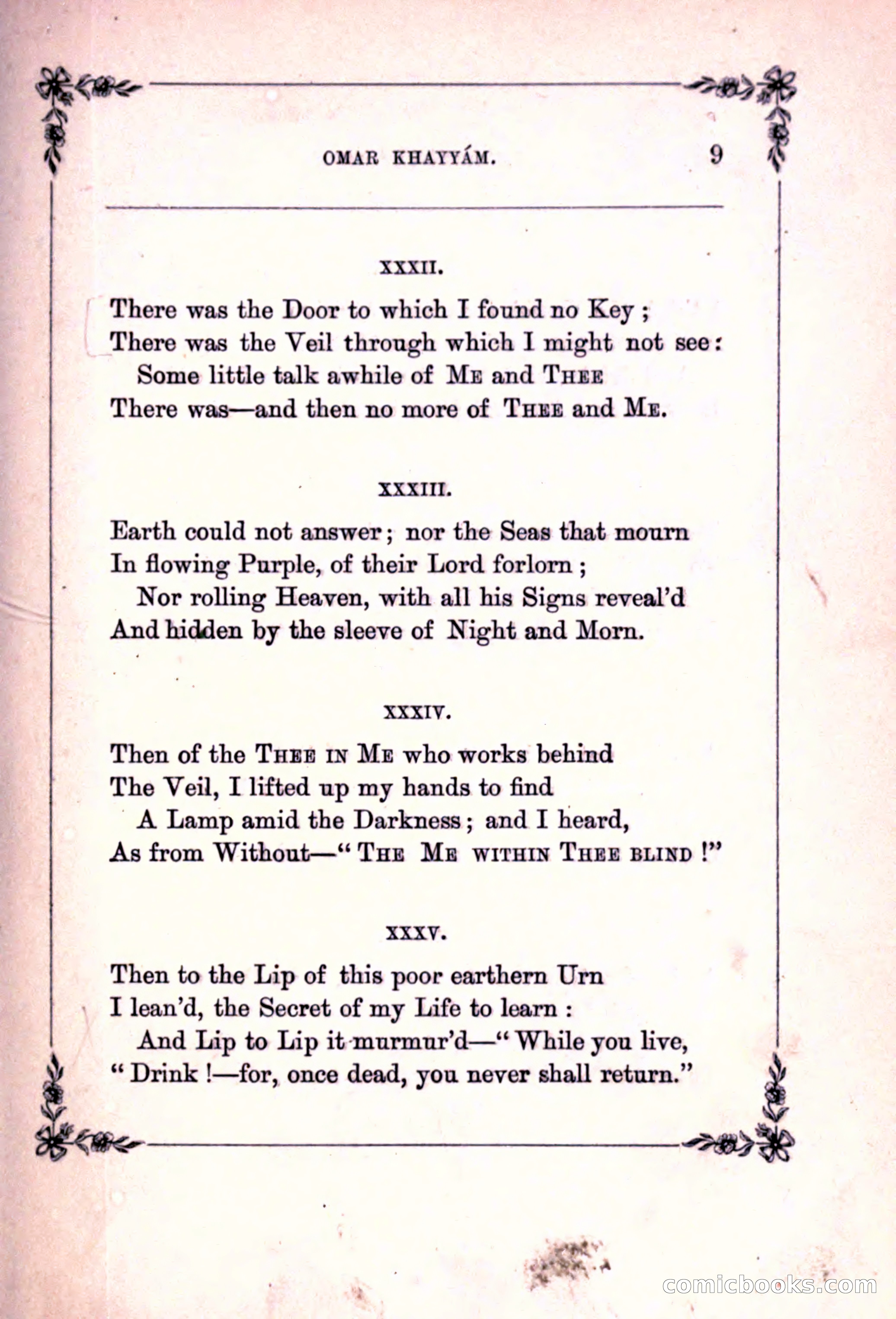 Rubaiyat of Omar Khayyam, and the Salaman and Absal of Jami — page 35 of 142