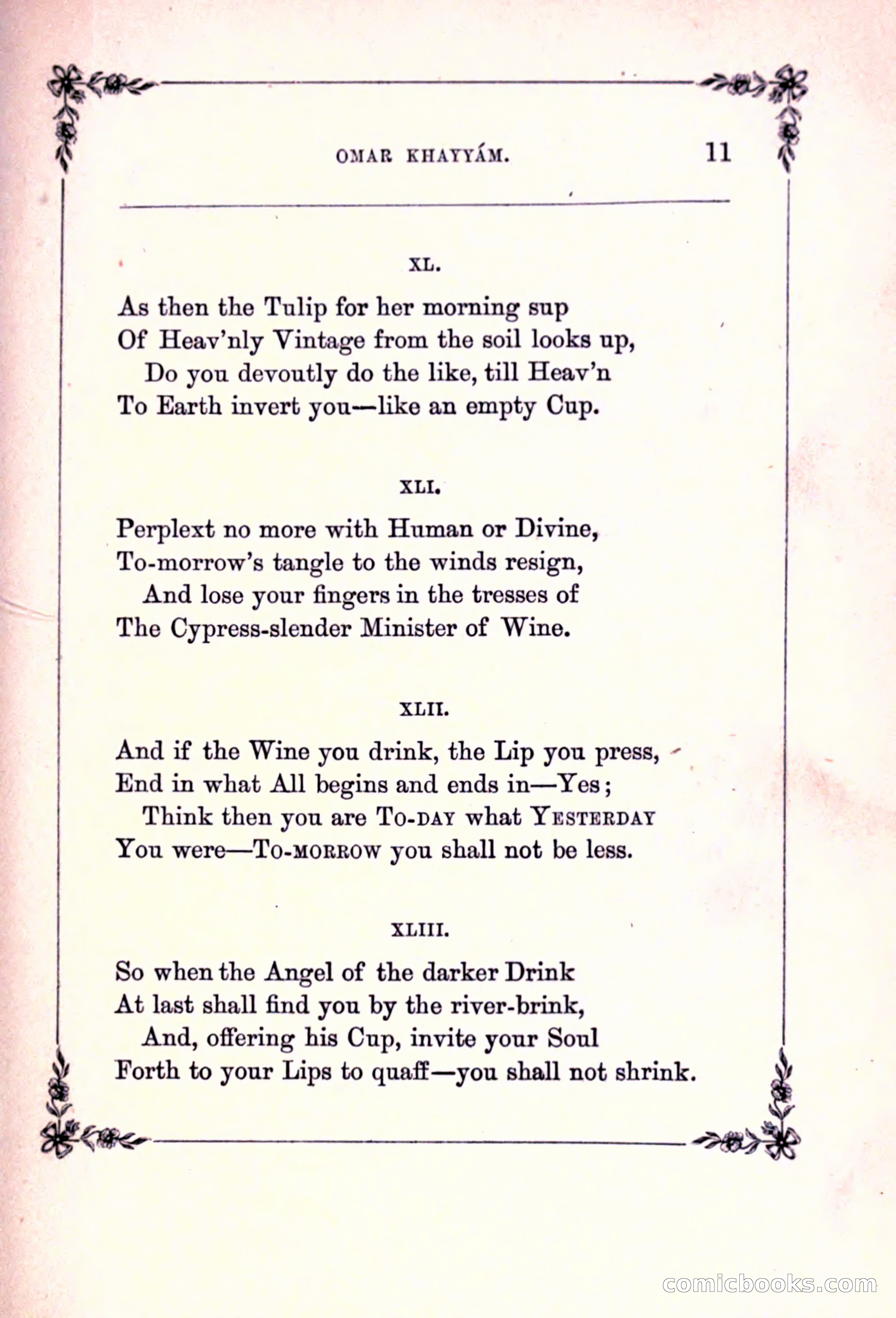 Rubaiyat of Omar Khayyam, and the Salaman and Absal of Jami — page 37 of 142