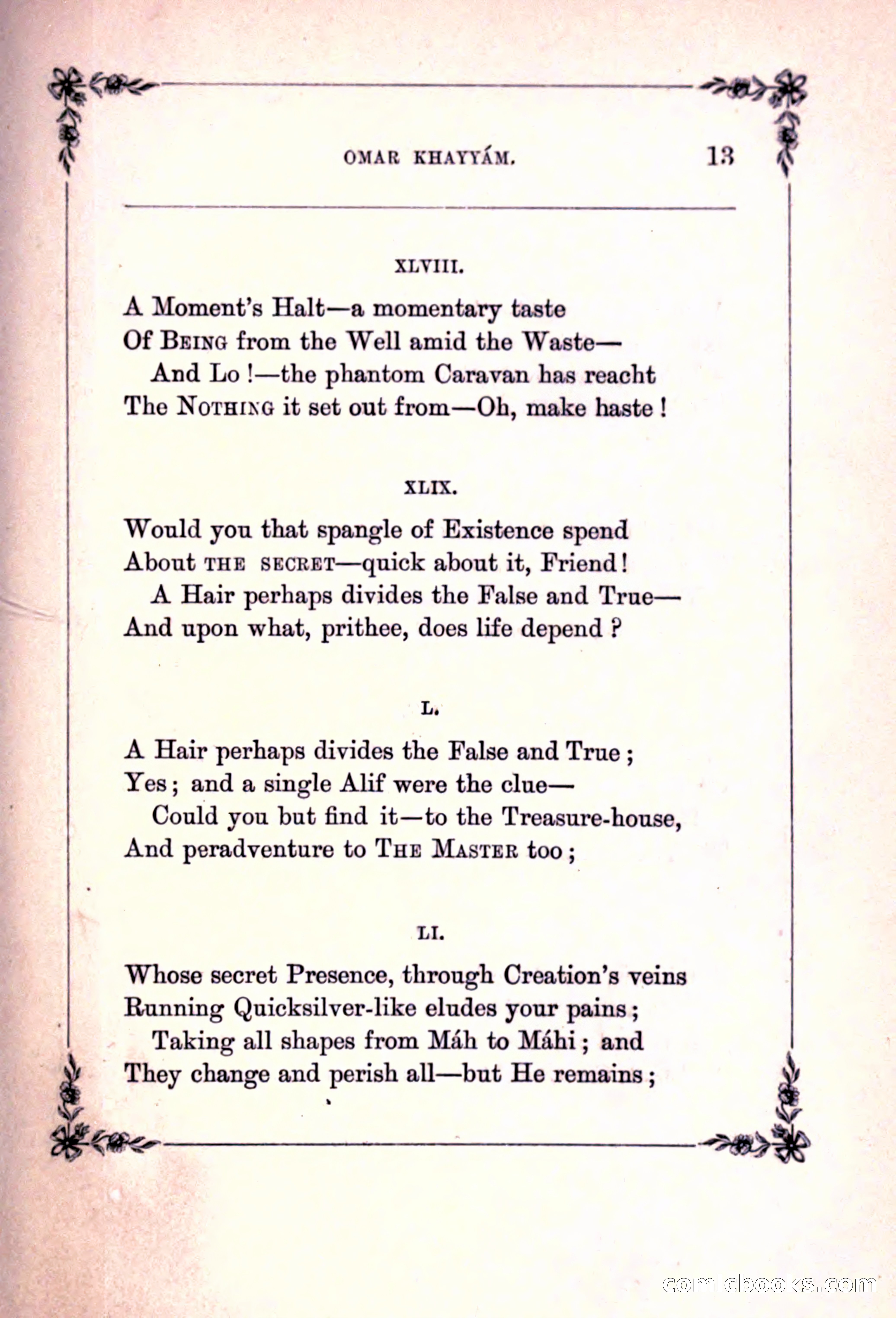 Rubaiyat of Omar Khayyam, and the Salaman and Absal of Jami — page 39 of 142