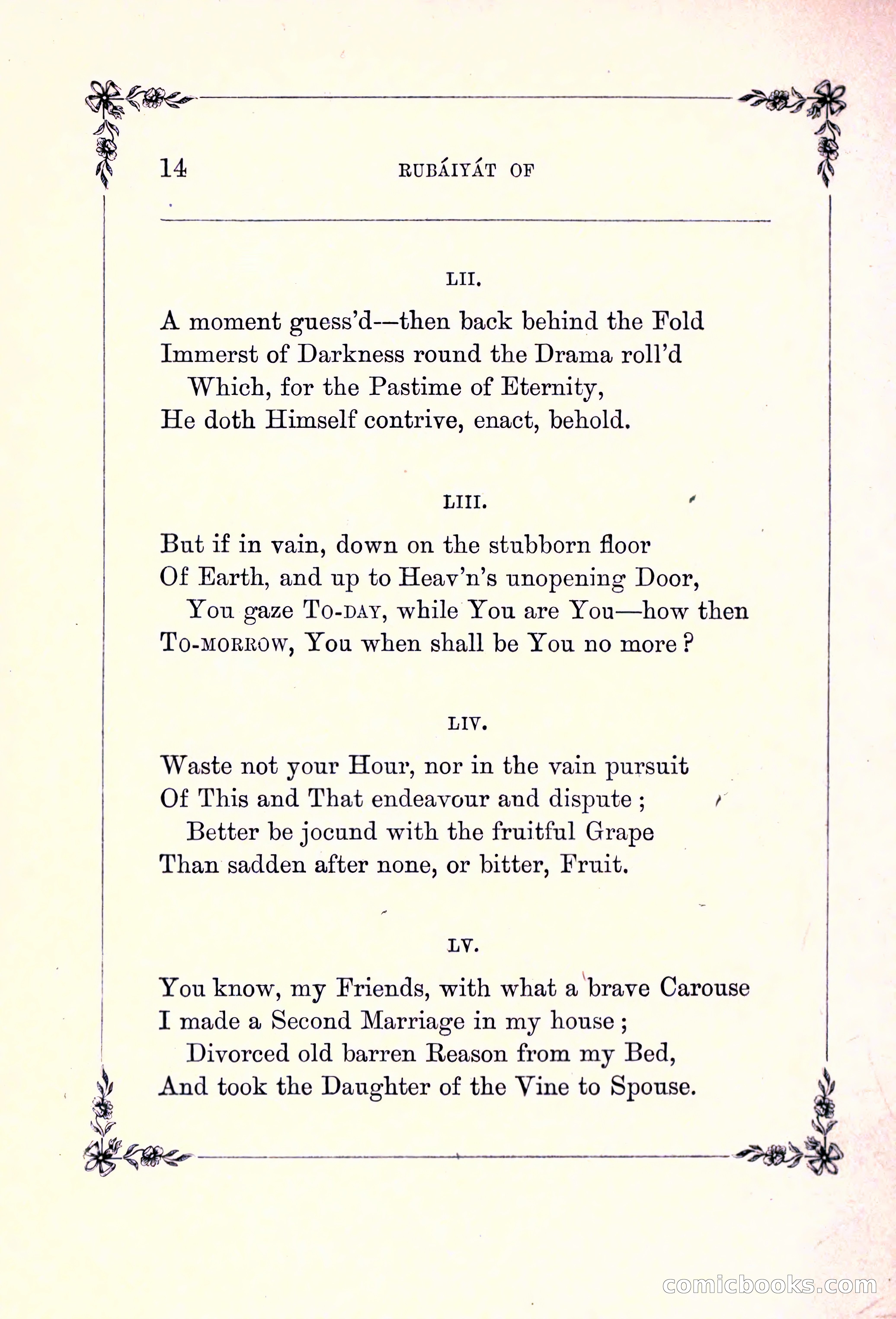 Rubaiyat of Omar Khayyam, and the Salaman and Absal of Jami — page 40 of 142